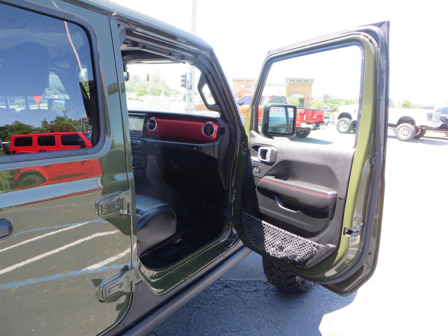 2021 GREEN Jeep Wrangler Unlimited Rubicon (1C4JJXFM6MW) with an 3.0L V6 DOHC 24V TURBO DIESEL engine, 6A transmission, located at 2630 Grass Valley Highway, Auburn, CA, 95603, (530) 508-5100, 38.937893, -121.095482 - Eco Diesel Rubicon features a JKS suspension system, Fox adventure series shocks, 17" Fuel Rincon wheels, 37" Toyo MT tires, Metal Cloak front fender guts delete, Body Armor front inner fender liners, DV8 rocker guards, Teraflex HD spare tire relocation, and Morimoto Headlights. - Photo#51