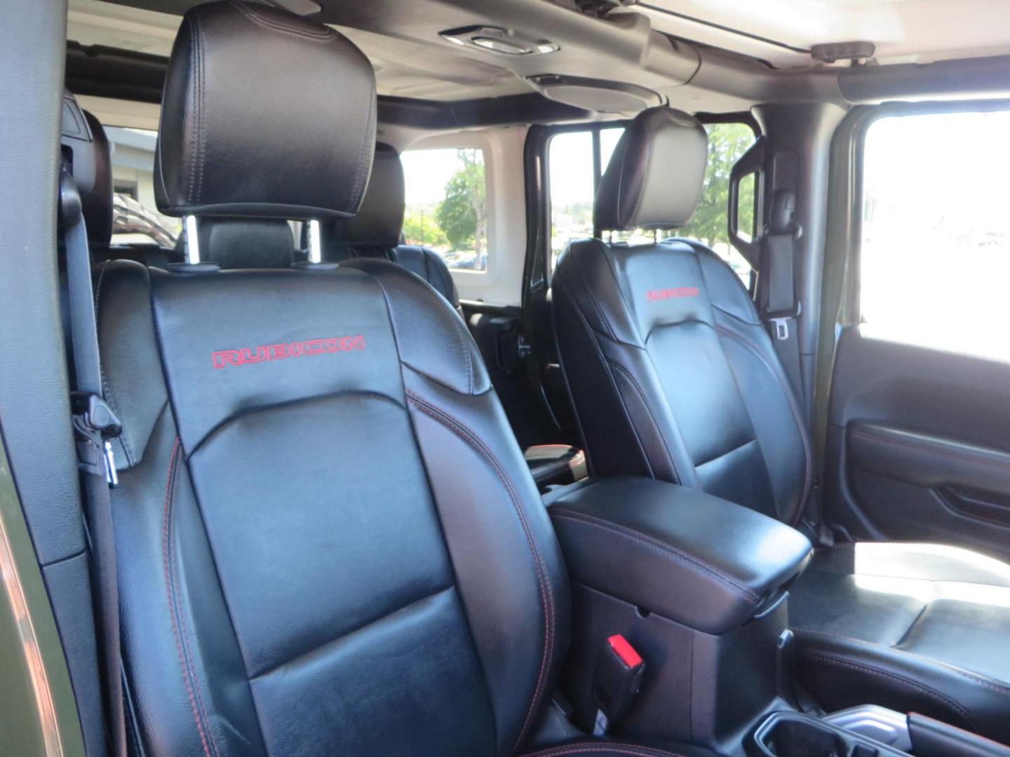 2021 GREEN Jeep Wrangler Unlimited Rubicon (1C4JJXFM6MW) with an 3.0L V6 DOHC 24V TURBO DIESEL engine, 6A transmission, located at 2630 Grass Valley Highway, Auburn, CA, 95603, (530) 508-5100, 38.937893, -121.095482 - Eco Diesel Rubicon features a JKS suspension system, Fox adventure series shocks, 17" Fuel Rincon wheels, 37" Toyo MT tires, Metal Cloak front fender guts delete, Body Armor front inner fender liners, DV8 rocker guards, Teraflex HD spare tire relocation, and Morimoto Headlights. - Photo#55