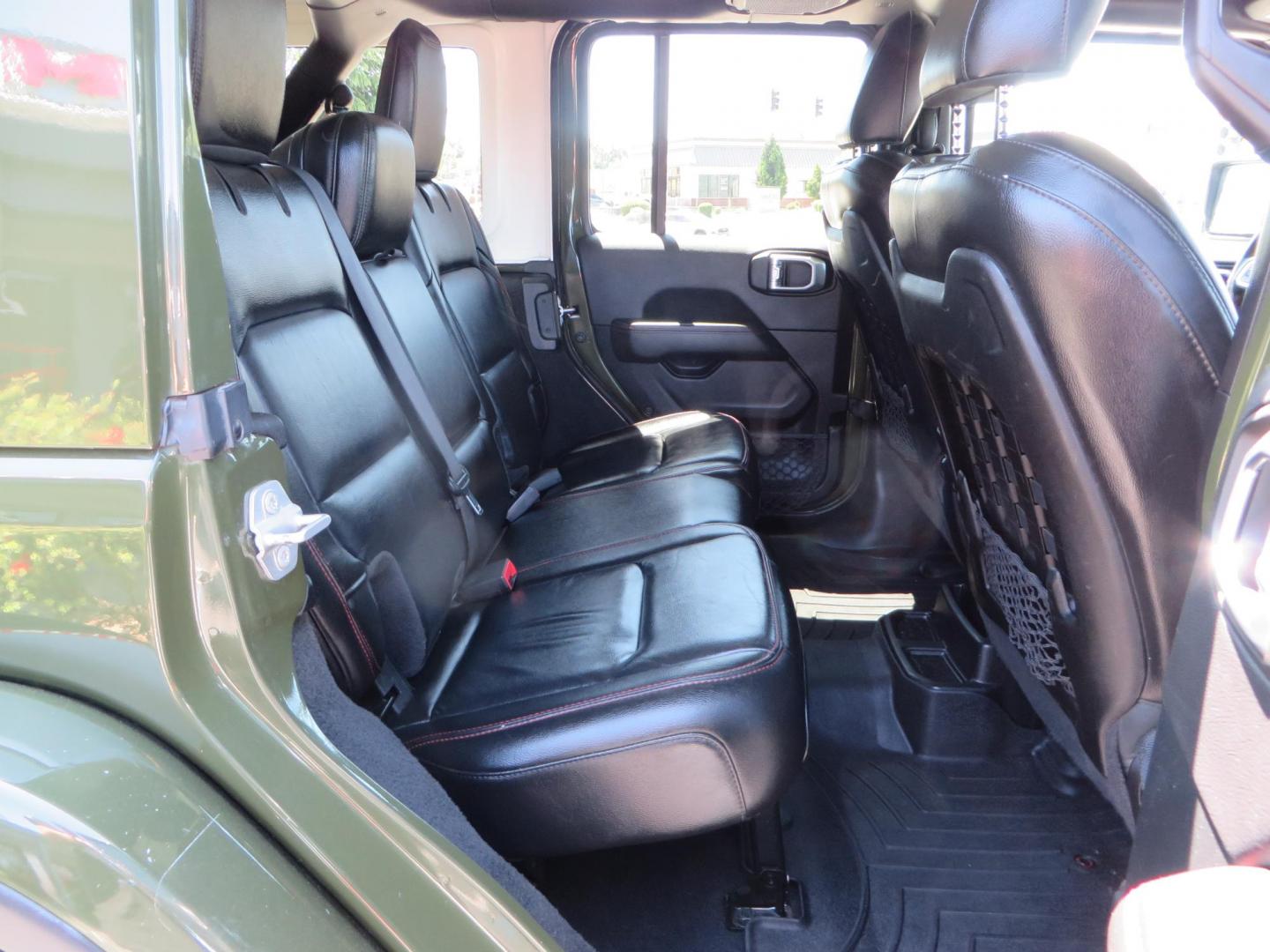 2021 GREEN Jeep Wrangler Unlimited Rubicon (1C4JJXFM6MW) with an 3.0L V6 DOHC 24V TURBO DIESEL engine, 6A transmission, located at 2630 Grass Valley Highway, Auburn, CA, 95603, (530) 508-5100, 38.937893, -121.095482 - Eco Diesel Rubicon features a JKS suspension system, Fox adventure series shocks, 17" Fuel Rincon wheels, 37" Toyo MT tires, Metal Cloak front fender guts delete, Body Armor front inner fender liners, DV8 rocker guards, Teraflex HD spare tire relocation, and Morimoto Headlights. - Photo#61