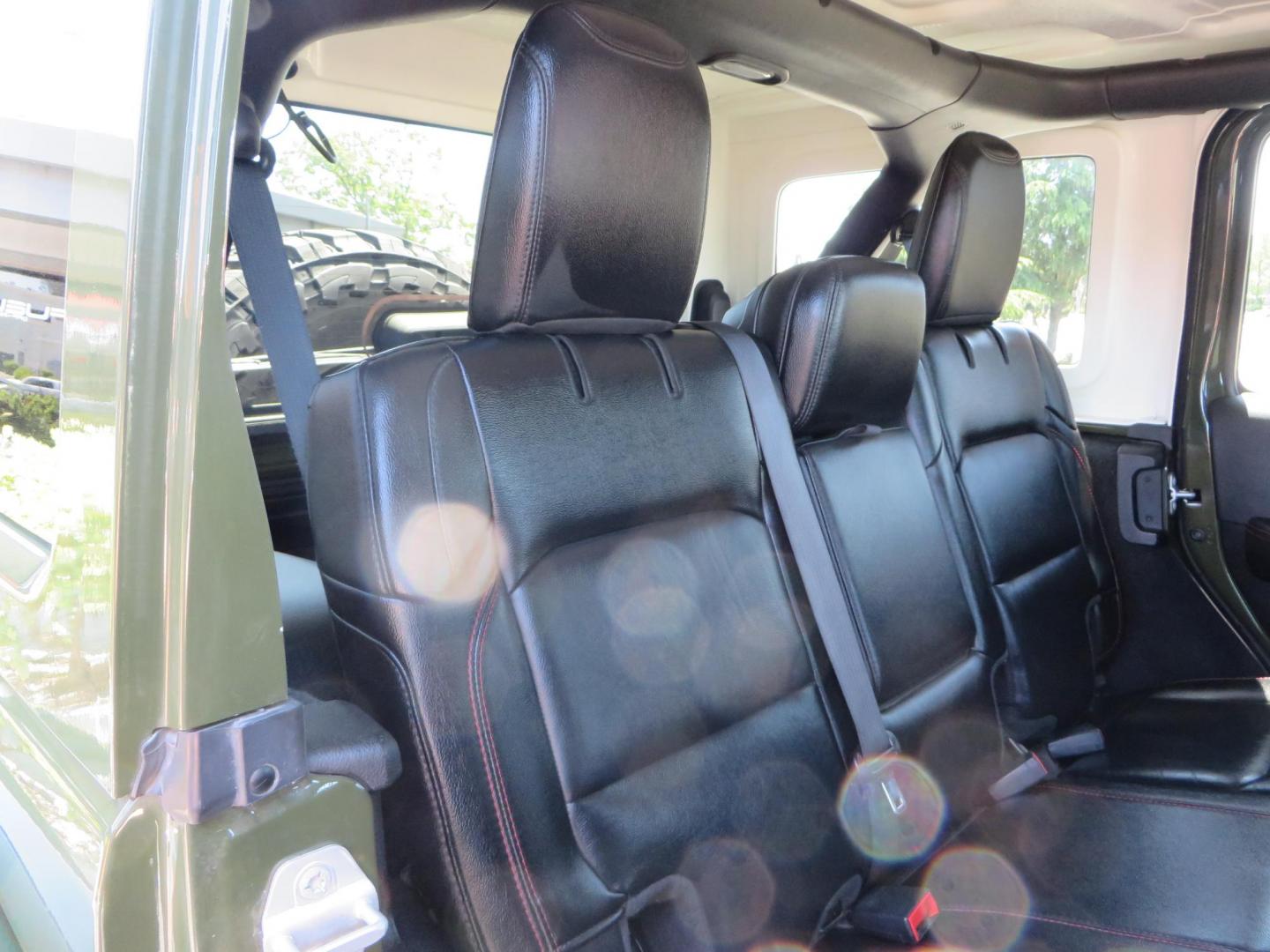 2021 GREEN Jeep Wrangler Unlimited Rubicon (1C4JJXFM6MW) with an 3.0L V6 DOHC 24V TURBO DIESEL engine, 6A transmission, located at 2630 Grass Valley Highway, Auburn, CA, 95603, (530) 508-5100, 38.937893, -121.095482 - Eco Diesel Rubicon features a JKS suspension system, Fox adventure series shocks, 17" Fuel Rincon wheels, 37" Toyo MT tires, Metal Cloak front fender guts delete, Body Armor front inner fender liners, DV8 rocker guards, Teraflex HD spare tire relocation, and Morimoto Headlights. - Photo#62