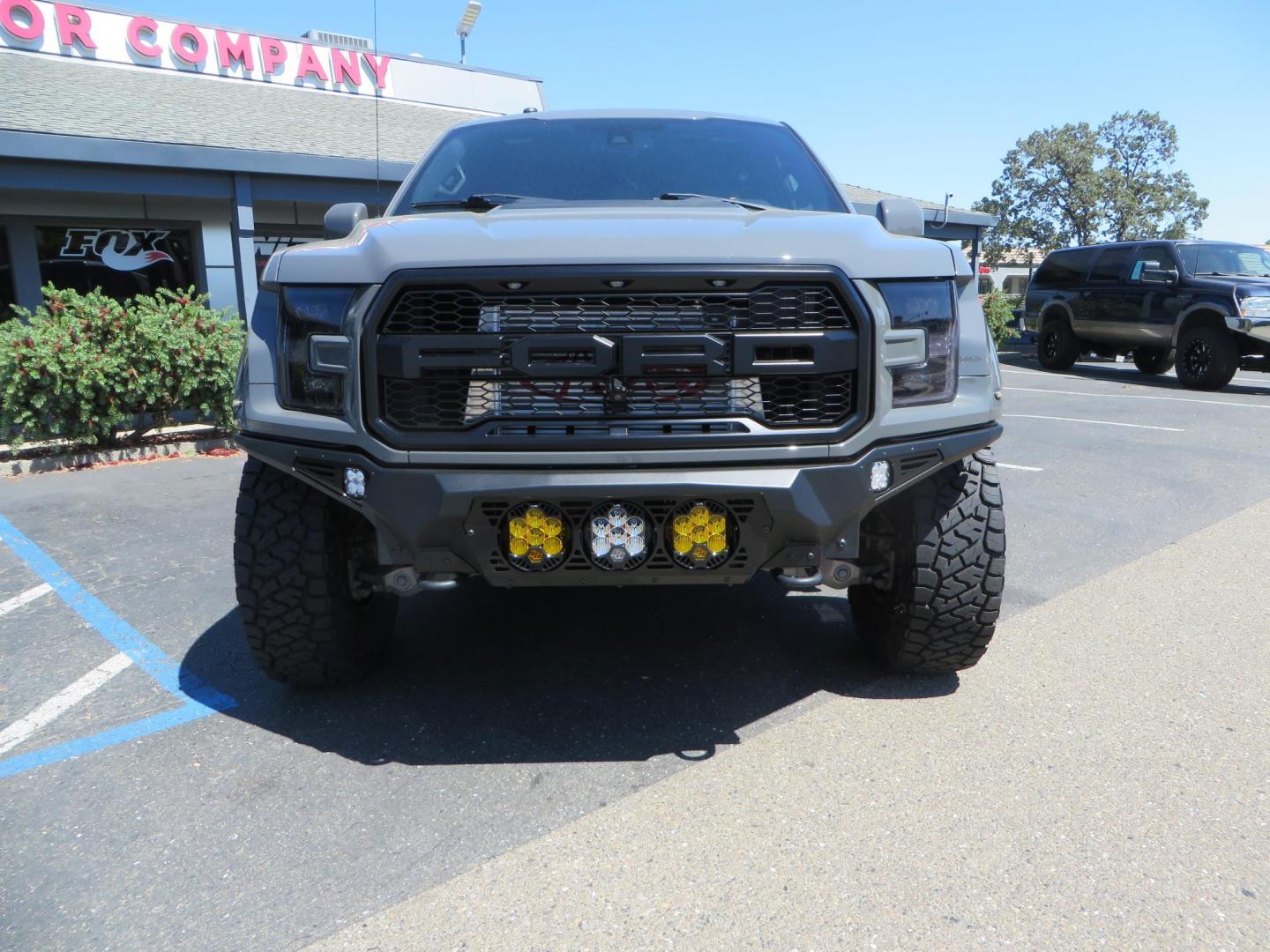 2018 Gray Ford F-150 Raptor SuperCrew 4WD (1FTFW1RG4JF) with an 3.5 V6 engine, 6A transmission, located at 2630 Grass Valley Highway, Auburn, CA, 95603, (530) 508-5100, 38.937893, -121.095482 - Must see Raptor with a bunch of new accessories. We just install Fox 3.0 live valve coilovers and rear shocks, Fox IFP rear bumps with SVC bump stop brackets, SDI E Click, Addictive Desert Designs front and rear bumpers, Baja Designs Led lighting, Addictive Desert Designs Intercooler, KMC Impact for - Photo#1