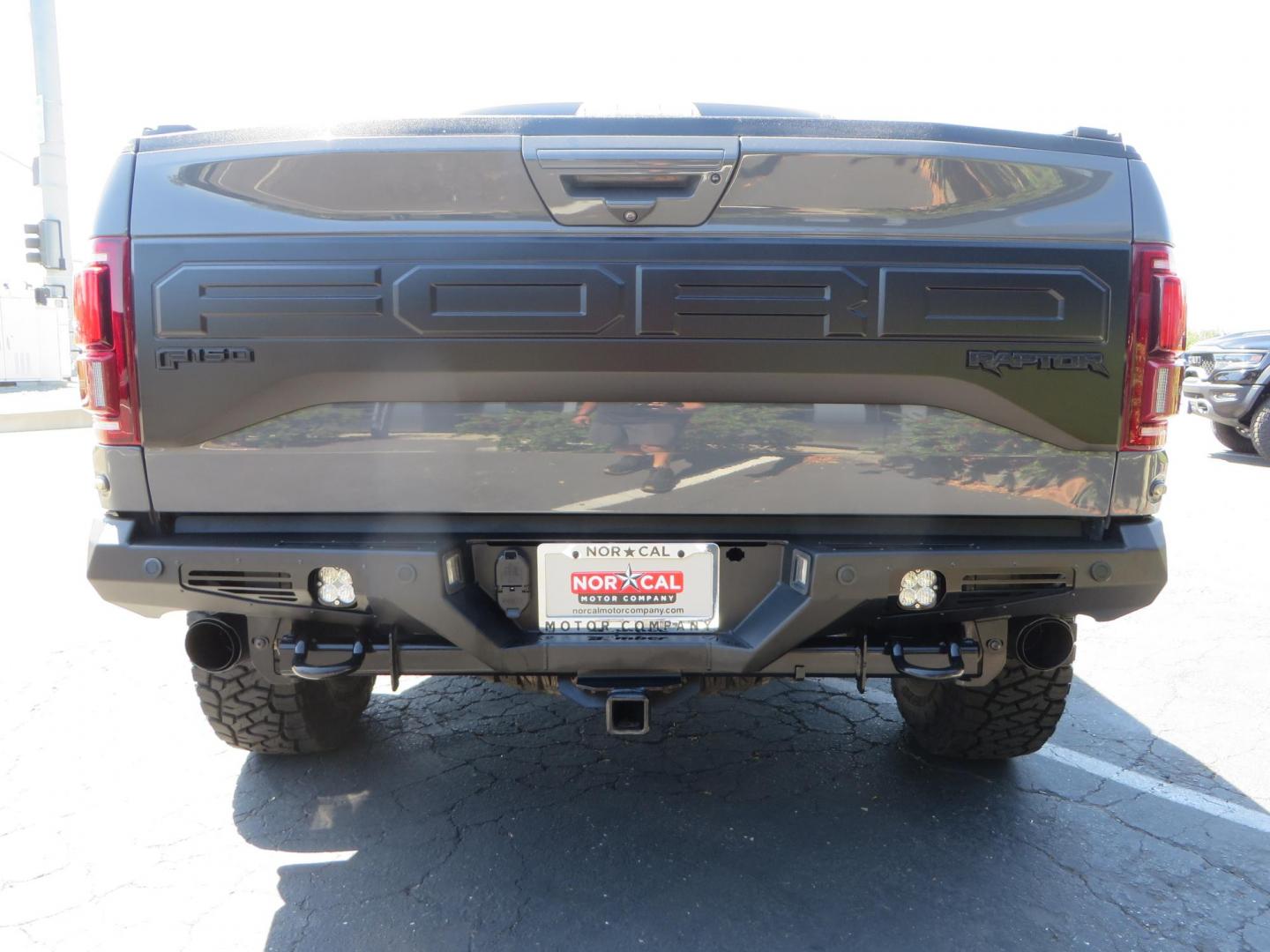 2018 Gray Ford F-150 Raptor SuperCrew 4WD (1FTFW1RG4JF) with an 3.5 V6 engine, 6A transmission, located at 2630 Grass Valley Highway, Auburn, CA, 95603, (530) 508-5100, 38.937893, -121.095482 - Must see Raptor with a bunch of new accessories. We just install Fox 3.0 live valve coilovers and rear shocks, Fox IFP rear bumps with SVC bump stop brackets, SDI E Click, Addictive Desert Designs front and rear bumpers, Baja Designs Led lighting, Addictive Desert Designs Intercooler, KMC Impact for - Photo#17