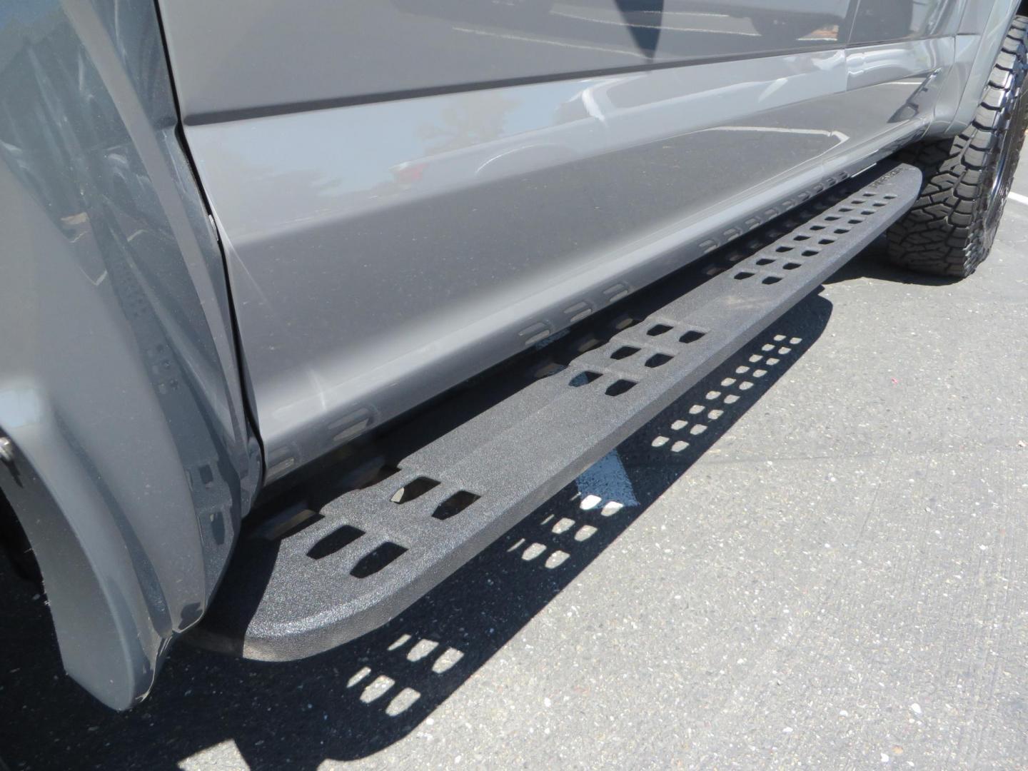 2018 Gray Ford F-150 Raptor SuperCrew 4WD (1FTFW1RG4JF) with an 3.5 V6 engine, 6A transmission, located at 2630 Grass Valley Highway, Auburn, CA, 95603, (530) 508-5100, 38.937893, -121.095482 - Must see Raptor with a bunch of new accessories. We just install Fox 3.0 live valve coilovers and rear shocks, Fox IFP rear bumps with SVC bump stop brackets, SDI E Click, Addictive Desert Designs front and rear bumpers, Baja Designs Led lighting, Addictive Desert Designs Intercooler, KMC Impact for - Photo#23