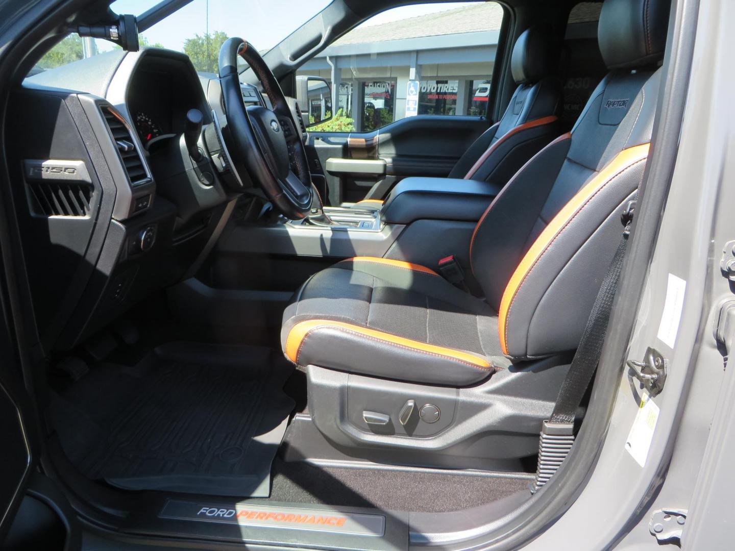 2018 Gray Ford F-150 Raptor SuperCrew 4WD (1FTFW1RG4JF) with an 3.5 V6 engine, 6A transmission, located at 2630 Grass Valley Highway, Auburn, CA, 95603, (530) 508-5100, 38.937893, -121.095482 - Must see Raptor with a bunch of new accessories. We just install Fox 3.0 live valve coilovers and rear shocks, Fox IFP rear bumps with SVC bump stop brackets, SDI E Click, Addictive Desert Designs front and rear bumpers, Baja Designs Led lighting, Addictive Desert Designs Intercooler, KMC Impact for - Photo#30