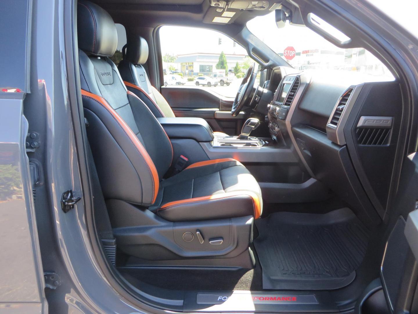 2018 Gray Ford F-150 Raptor SuperCrew 4WD (1FTFW1RG4JF) with an 3.5 V6 engine, 6A transmission, located at 2630 Grass Valley Highway, Auburn, CA, 95603, (530) 508-5100, 38.937893, -121.095482 - Must see Raptor with a bunch of new accessories. We just install Fox 3.0 live valve coilovers and rear shocks, Fox IFP rear bumps with SVC bump stop brackets, SDI E Click, Addictive Desert Designs front and rear bumpers, Baja Designs Led lighting, Addictive Desert Designs Intercooler, KMC Impact for - Photo#68