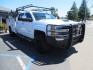 2019 White Chevrolet Silverado 3500HD LTZ Crew Cab 4WD (1GC4KXEY5KF) with an 6.6L V8 OHV 32V TURBO DIESEL engine, 6A transmission, located at 2630 Grass Valley Highway, Auburn, CA, 95603, (530) 508-5100, 38.937893, -121.095482 - Photo#2