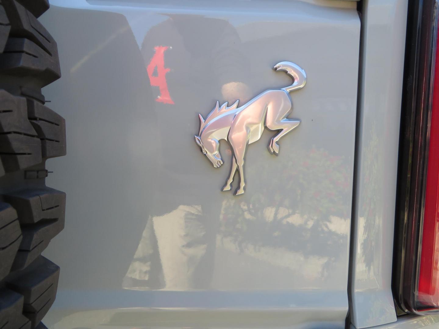 2023 Gray Ford Bronco Badlands 4-Door w/Advanced (1FMEE5DP3PL) with an 2.7L V6 DOHC 24V engine, located at 2630 Grass Valley Highway, Auburn, CA, 95603, (530) 508-5100, 38.937893, -121.095482 - Photo#16