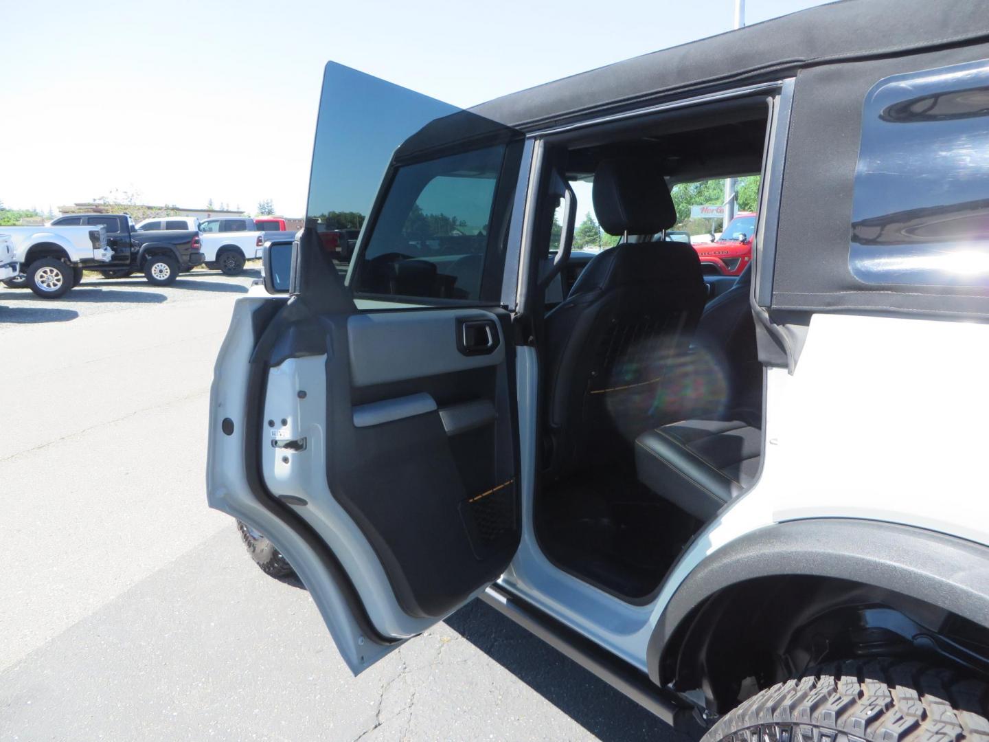 2023 Gray Ford Bronco Badlands 4-Door w/Advanced (1FMEE5DP3PL) with an 2.7L V6 DOHC 24V engine, located at 2630 Grass Valley Highway, Auburn, CA, 95603, (530) 508-5100, 38.937893, -121.095482 - Photo#47