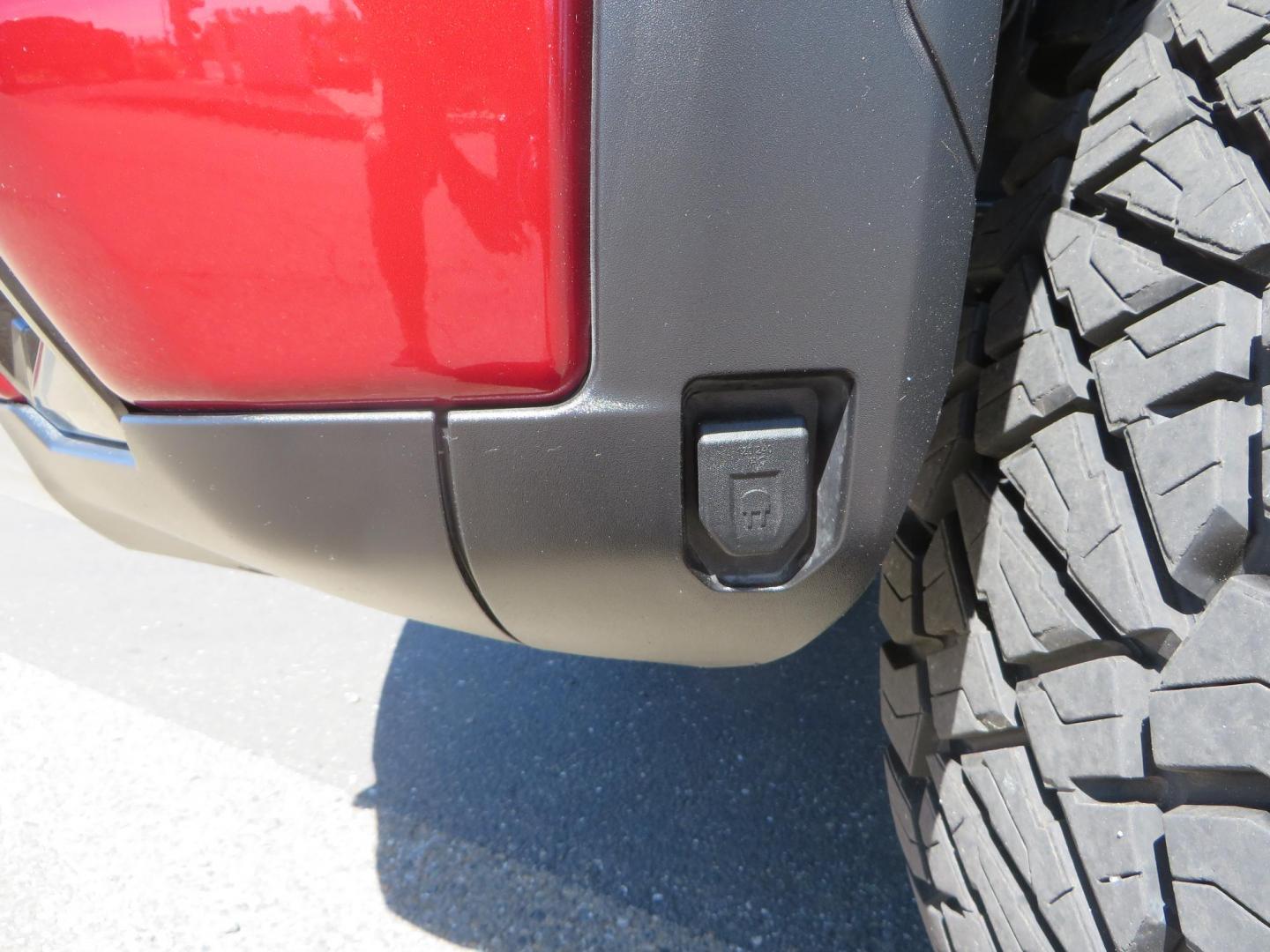 2024 Volcanic Red /Black GMC Sierra 2500HD Denali Crew Cab 4WD SB (1GT49REY6RF) with an 6.6L V8 OHV 16V TURBO DIESEL engine, 6A transmission, located at 2630 Grass Valley Highway, Auburn, CA, 95603, (530) 508-5100, 38.937893, -121.095482 - Denali 2500 featuring a Cognito Level kit, Fox shocks, 20" Fittipaldi FA18 wheels, 35" Nitto Ridge Grappler tires, and a LineX folding tonneau cover. - Photo#14