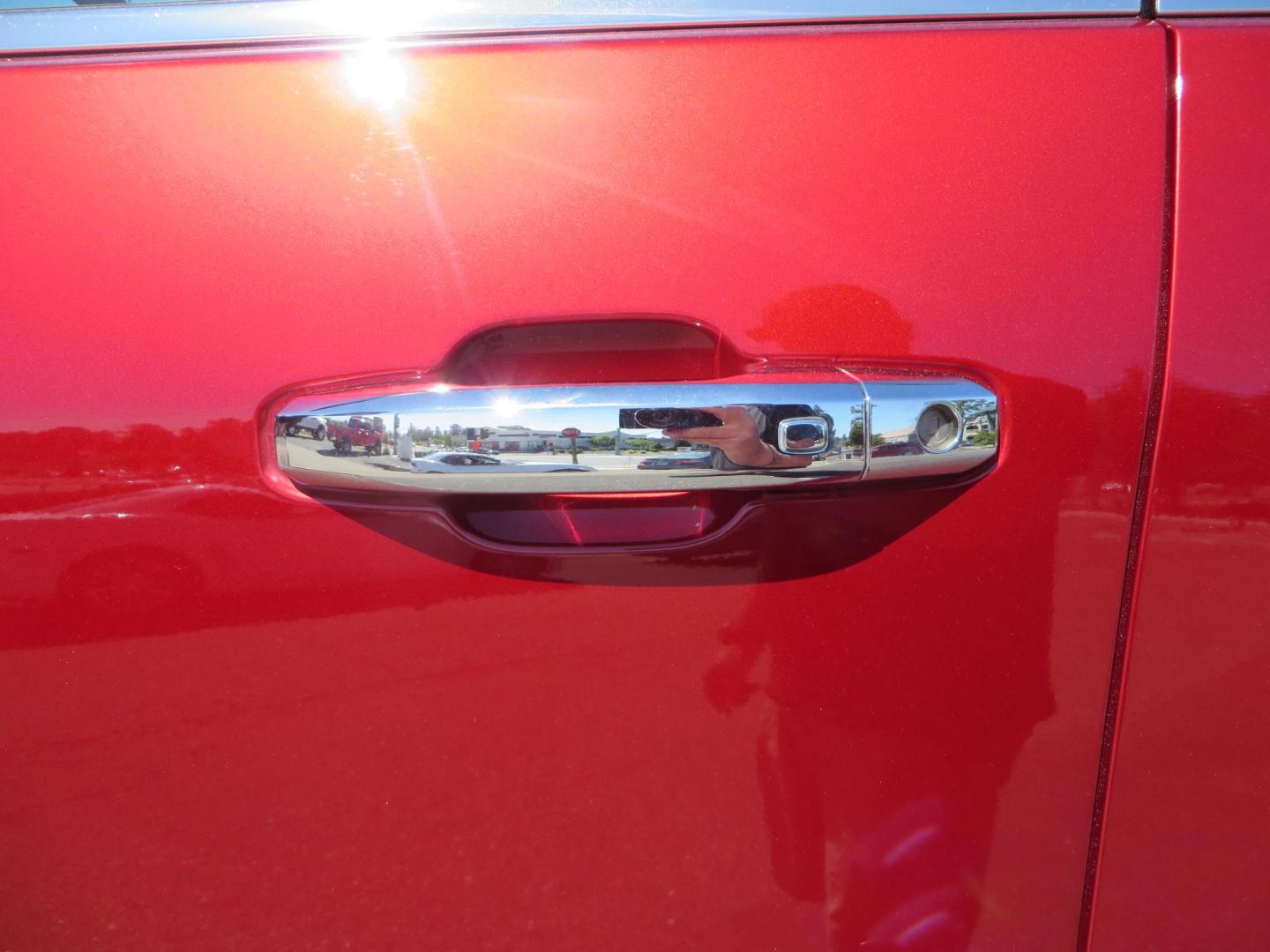 2024 Volcanic Red /Black GMC Sierra 2500HD Denali Crew Cab 4WD SB (1GT49REY6RF) with an 6.6L V8 OHV 16V TURBO DIESEL engine, 6A transmission, located at 2630 Grass Valley Highway, Auburn, CA, 95603, (530) 508-5100, 38.937893, -121.095482 - Denali 2500 featuring a Cognito Level kit, Fox shocks, 20" Fittipaldi FA18 wheels, 35" Nitto Ridge Grappler tires, and a LineX folding tonneau cover. - Photo#25