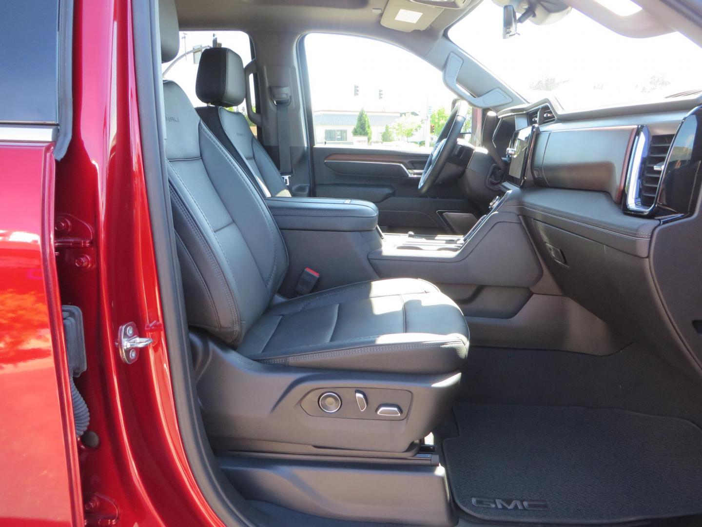 2024 Volcanic Red /Black GMC Sierra 2500HD Denali Crew Cab 4WD SB (1GT49REY6RF) with an 6.6L V8 OHV 16V TURBO DIESEL engine, 6A transmission, located at 2630 Grass Valley Highway, Auburn, CA, 95603, (530) 508-5100, 38.937893, -121.095482 - Denali 2500 featuring a Cognito Level kit, Fox shocks, 20" Fittipaldi FA18 wheels, 35" Nitto Ridge Grappler tires, and a LineX folding tonneau cover. - Photo#60