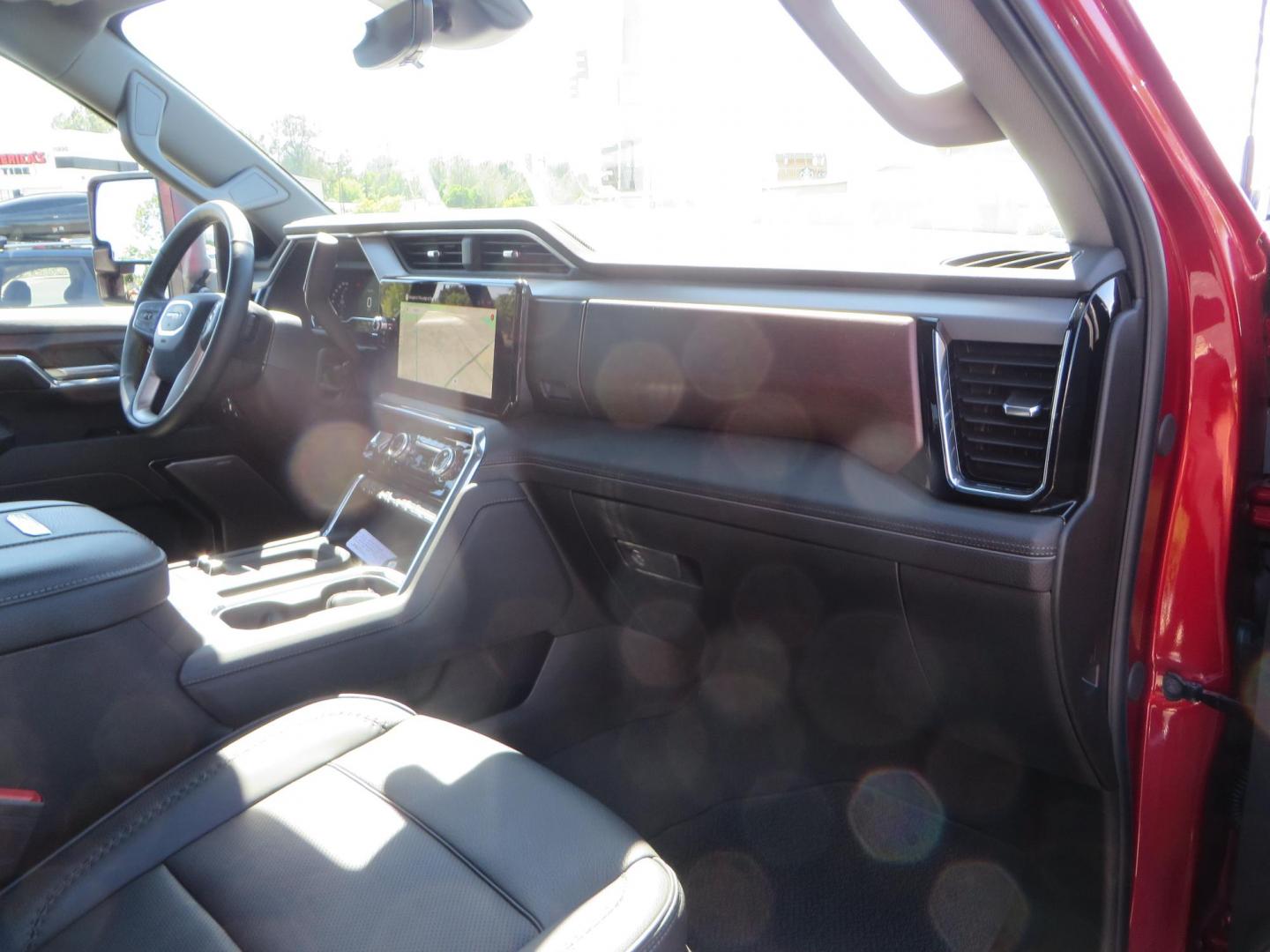 2024 Volcanic Red /Black GMC Sierra 2500HD Denali Crew Cab 4WD SB (1GT49REY6RF) with an 6.6L V8 OHV 16V TURBO DIESEL engine, 6A transmission, located at 2630 Grass Valley Highway, Auburn, CA, 95603, (530) 508-5100, 38.937893, -121.095482 - Denali 2500 featuring a Cognito Level kit, Fox shocks, 20" Fittipaldi FA18 wheels, 35" Nitto Ridge Grappler tires, and a LineX folding tonneau cover. - Photo#63