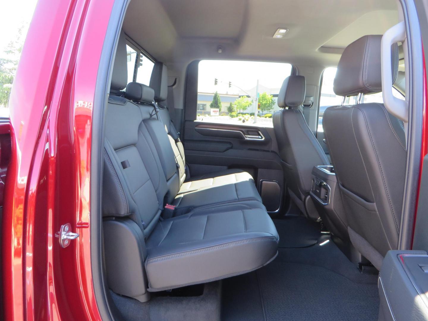 2024 Volcanic Red /Black GMC Sierra 2500HD Denali Crew Cab 4WD SB (1GT49REY6RF) with an 6.6L V8 OHV 16V TURBO DIESEL engine, 6A transmission, located at 2630 Grass Valley Highway, Auburn, CA, 95603, (530) 508-5100, 38.937893, -121.095482 - Denali 2500 featuring a Cognito Level kit, Fox shocks, 20" Fittipaldi FA18 wheels, 35" Nitto Ridge Grappler tires, and a LineX folding tonneau cover. - Photo#67