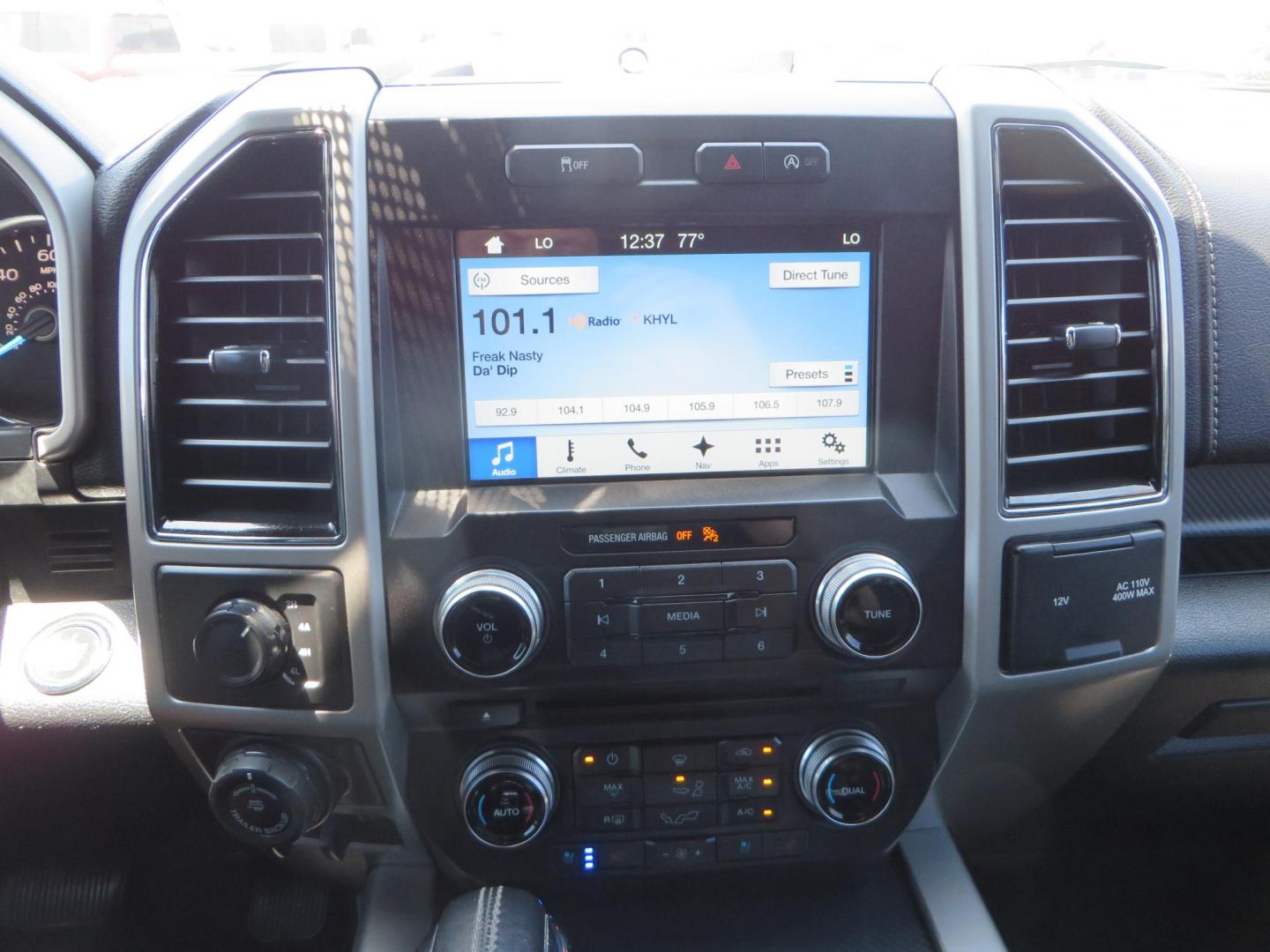 2018 Ford F-150 Lariat SuperCrew 5.5-ft. Bed 4WD (1FTEW1EG6JF) with an 3.5L V6 TURBO engine, 6A transmission, located at 2630 Grass Valley Highway, Auburn, CA, 95603, (530) 508-5100, 38.937893, -121.095482 - Sitting on a 6" Rough Country lift kit, Fox 2.5 remote reservoir coilovers, 18" Fuel Rebel wheels, 35" Toyo AT3 tires, Tonneau Cover, bed side swing case, and window tint. - Photo#30