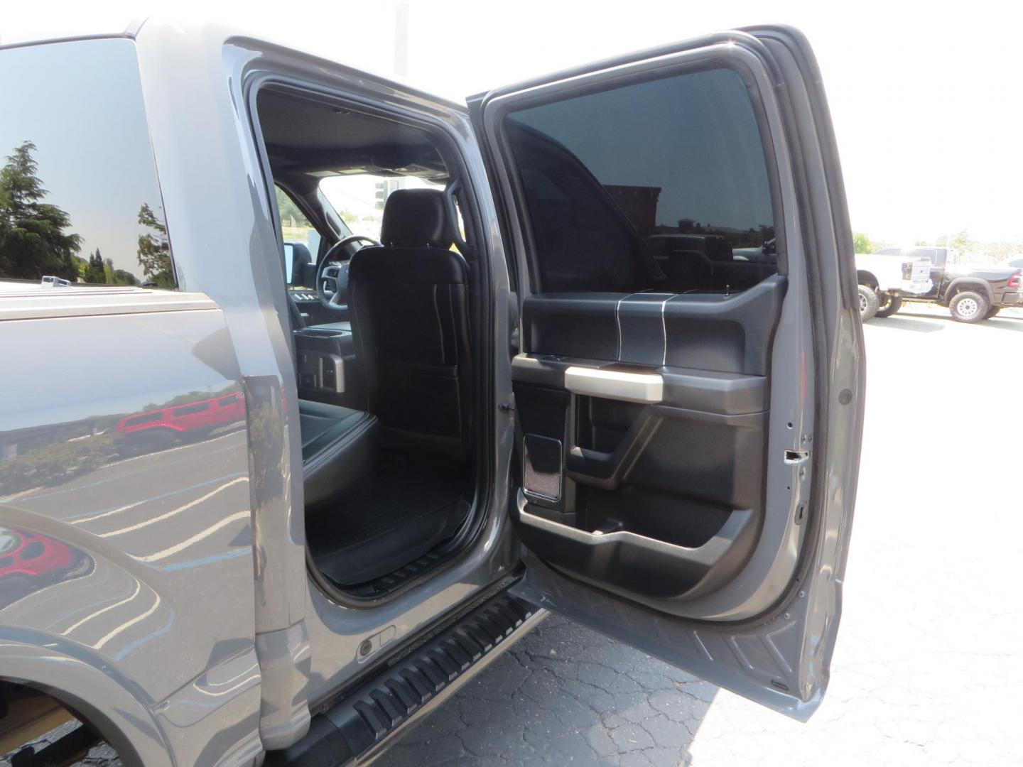 2018 Ford F-150 Lariat SuperCrew 5.5-ft. Bed 4WD (1FTEW1EG6JF) with an 3.5L V6 TURBO engine, 6A transmission, located at 2630 Grass Valley Highway, Auburn, CA, 95603, (530) 508-5100, 38.937893, -121.095482 - Sitting on a 6" Rough Country lift kit, Fox 2.5 remote reservoir coilovers, 18" Fuel Rebel wheels, 35" Toyo AT3 tires, Tonneau Cover, bed side swing case, and window tint. - Photo#61