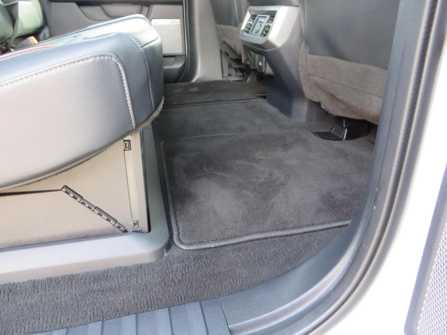 2023 White Ford F-350 SD Lariat Crew Cab Long Bed DRW 4WD (1FT8W3DM9PE) with an 6.7L V8 OHV 16V DIESEL engine, 6A transmission, located at 2630 Grass Valley Highway, Auburn, CA, 95603, (530) 508-5100, 38.937893, -121.095482 - Features a BDS 3" radius arm suspension system, Fox 2.0 shocks, 20" DDC Aftermath wheels, 37" Nitto Ridge Grappler tires, Weathertech Floorliners, DeeZee bed mat, and a Pedal Commander. - Photo#75