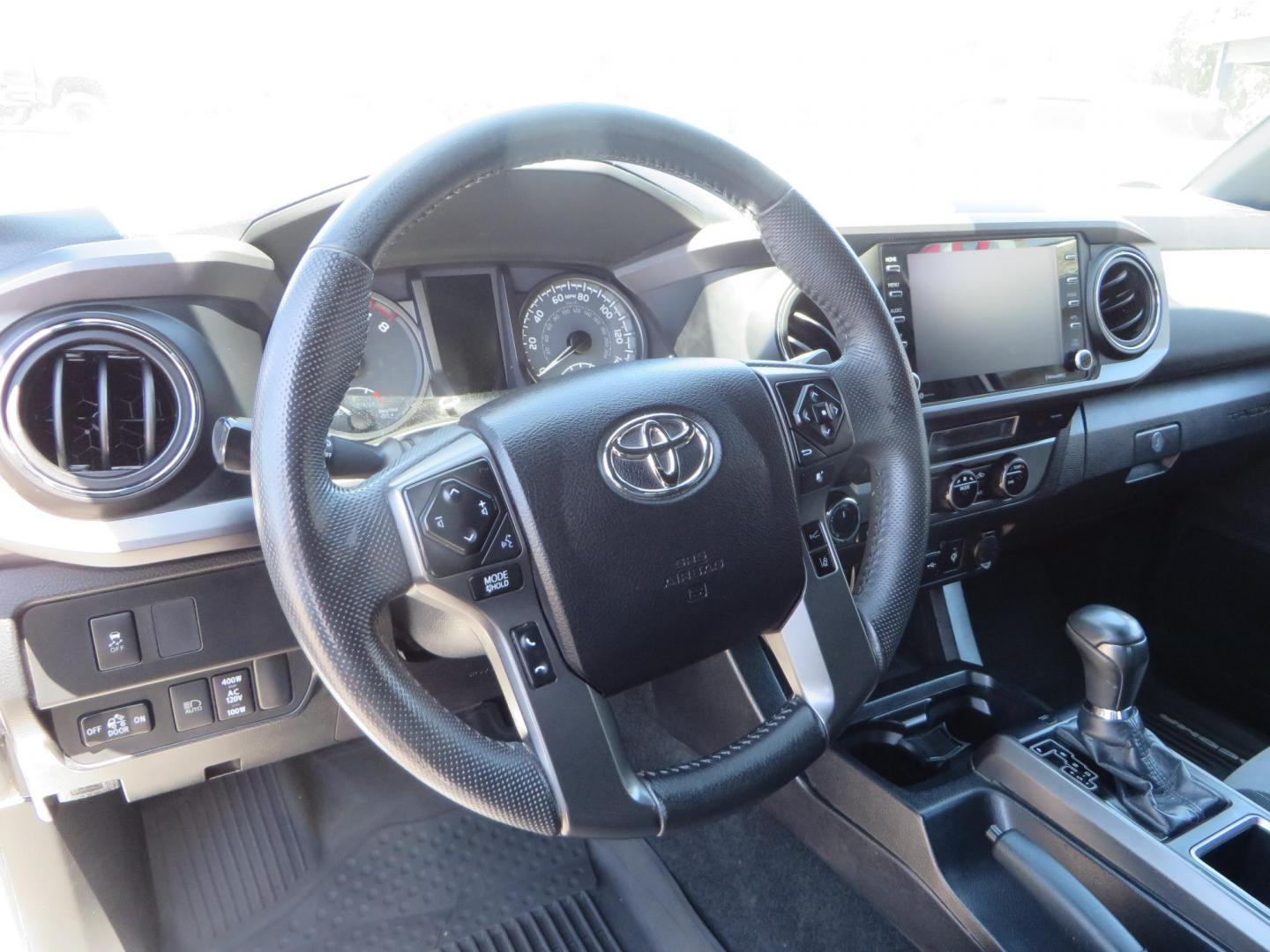 2021 Toyota Tacoma TRD Sport Double Cab Long Bed V6 6AT 4WD (3TYCZ5AN5MT) with an 3.5L V6 DOHC 24V engine, 6A transmission, located at 2630 Grass Valley Highway, Auburn, CA, 95603, (530) 508-5100, 38.937893, -121.095482 - Photo#34