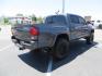 2018 CHARCOAL Toyota Tacoma TRD Sport Double Cab V6 6AT 4WD (3TMCZ5AN1JM) with an 3.6L V6 DOHC 24V engine, 6A transmission, located at 2630 Grass Valley Highway, Auburn, CA, 95603, (530) 508-5100, 38.937893, -121.095482 - Features a level kit, Nitto Terra Grappler G3 tires, TRD exhaust, and window tint. - Photo#4