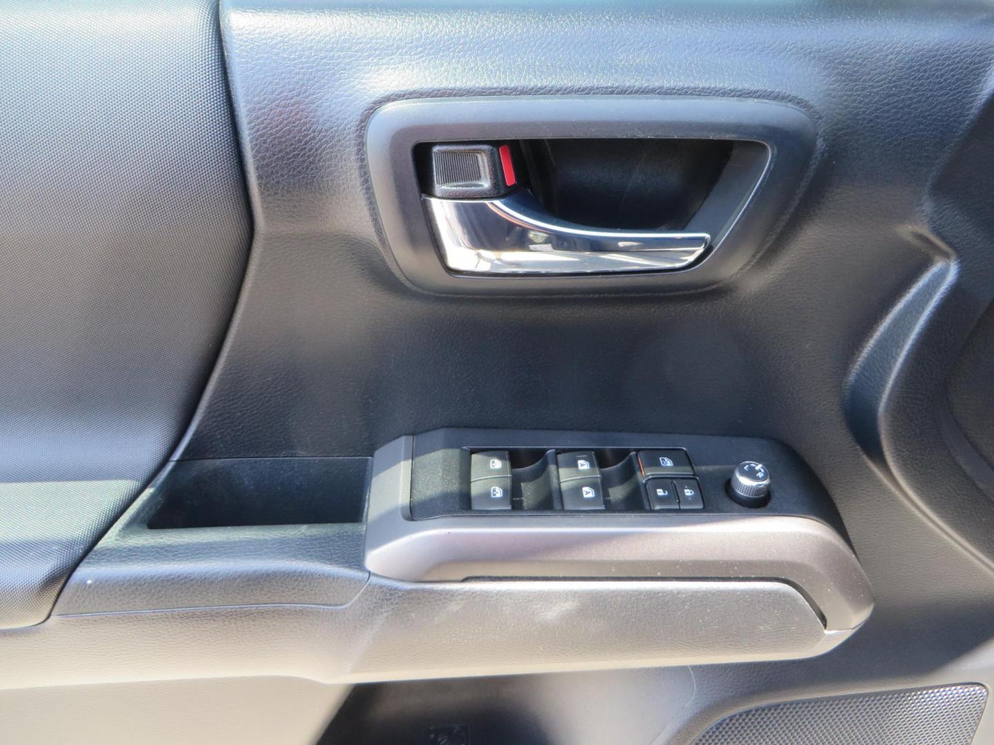 2018 CHARCOAL Toyota Tacoma TRD Sport Double Cab V6 6AT 4WD (3TMCZ5AN1JM) with an 3.6L V6 DOHC 24V engine, 6A transmission, located at 2630 Grass Valley Highway, Auburn, CA, 95603, (530) 508-5100, 38.937893, -121.095482 - Features a level kit, Nitto Terra Grappler G3 tires, TRD exhaust, and window tint. - Photo#15