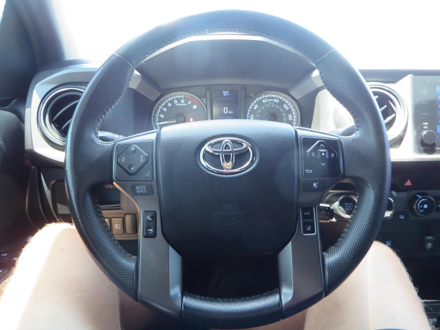2018 CHARCOAL Toyota Tacoma TRD Sport Double Cab V6 6AT 4WD (3TMCZ5AN1JM) with an 3.6L V6 DOHC 24V engine, 6A transmission, located at 2630 Grass Valley Highway, Auburn, CA, 95603, (530) 508-5100, 38.937893, -121.095482 - Features a level kit, Nitto Terra Grappler G3 tires, TRD exhaust, and window tint. - Photo#29