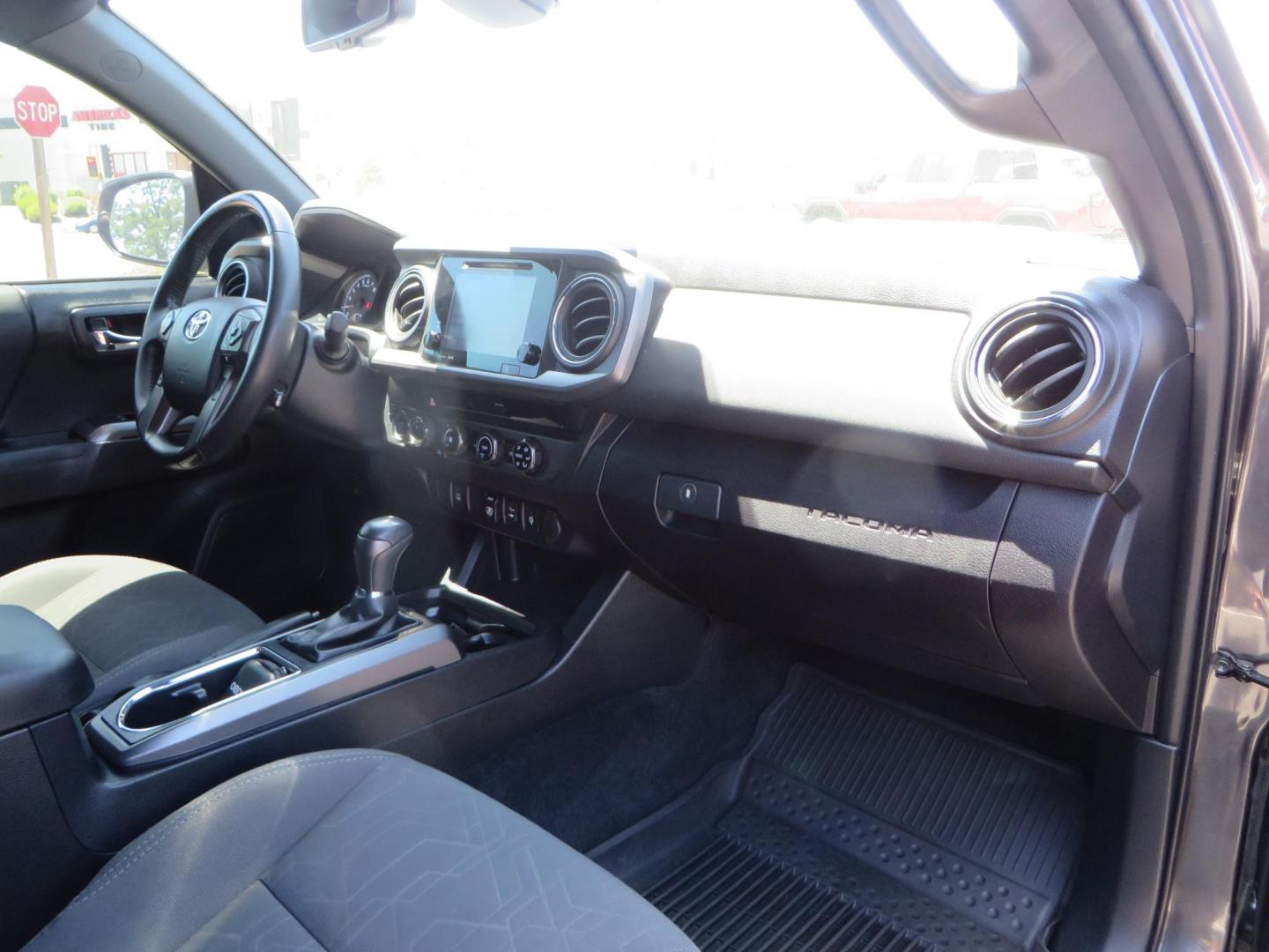 2018 CHARCOAL Toyota Tacoma TRD Sport Double Cab V6 6AT 4WD (3TMCZ5AN1JM) with an 3.6L V6 DOHC 24V engine, 6A transmission, located at 2630 Grass Valley Highway, Auburn, CA, 95603, (530) 508-5100, 38.937893, -121.095482 - Features a level kit, Nitto Terra Grappler G3 tires, TRD exhaust, and window tint. - Photo#46