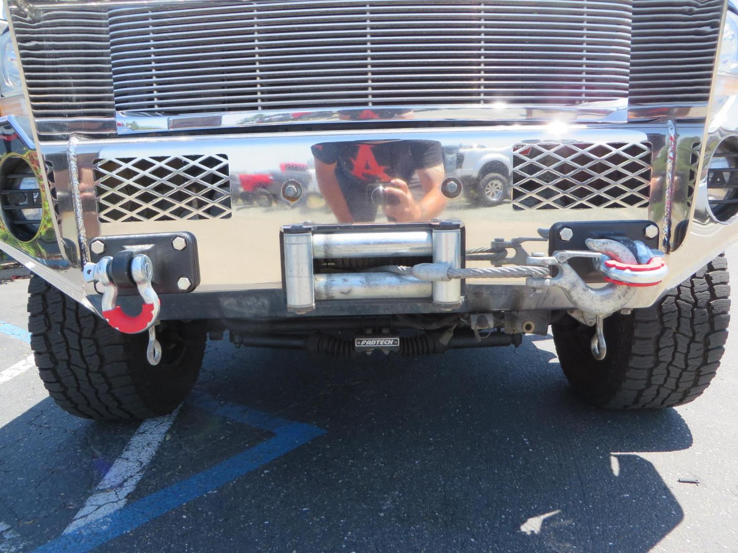2003 Blue Ford Excursion Eddie Bauer 6.0L 4WD (1FMSU45PX3E) with an 6.0L V8 OHV 32V TURBO DIESEL engine, 5-Speed Automatic Overdrive transmission, located at 2630 Grass Valley Highway, Auburn, CA, 95603, (530) 508-5100, 38.937893, -121.095482 - Rare to find an Excursion especially like this... Extremely Clean 6.0L with ARP head studs, aluminum radiator, Lifted, Fuel wheels, Open Range AT tires, Bilstein Shocks, Amp power steps, Custom front and rear bumpers, 15K Warn Winch, Piaa Lights, RV Towable, Brake Controller, Edge Tuner CA legal, Ex - Photo#13