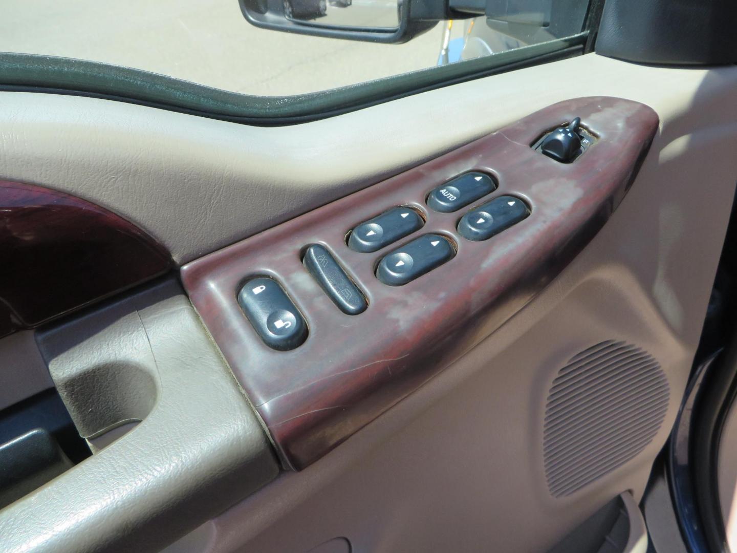 2003 Blue Ford Excursion Eddie Bauer 6.0L 4WD (1FMSU45PX3E) with an 6.0L V8 OHV 32V TURBO DIESEL engine, 5-Speed Automatic Overdrive transmission, located at 2630 Grass Valley Highway, Auburn, CA, 95603, (530) 508-5100, 38.937893, -121.095482 - Rare to find an Excursion especially like this... Extremely Clean 6.0L with ARP head studs, aluminum radiator, Lifted, Fuel wheels, Open Range AT tires, Bilstein Shocks, Amp power steps, Custom front and rear bumpers, 15K Warn Winch, Piaa Lights, RV Towable, Brake Controller, Edge Tuner CA legal, Ex - Photo#25