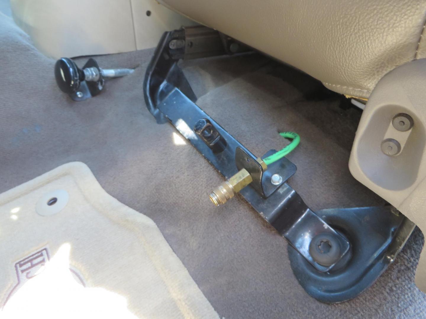 2003 Blue Ford Excursion Eddie Bauer 6.0L 4WD (1FMSU45PX3E) with an 6.0L V8 OHV 32V TURBO DIESEL engine, 5-Speed Automatic Overdrive transmission, located at 2630 Grass Valley Highway, Auburn, CA, 95603, (530) 508-5100, 38.937893, -121.095482 - Rare to find an Excursion especially like this... Extremely Clean 6.0L with ARP head studs, aluminum radiator, Lifted, Fuel wheels, Open Range AT tires, Bilstein Shocks, Amp power steps, Custom front and rear bumpers, 15K Warn Winch, Piaa Lights, RV Towable, Brake Controller, Edge Tuner CA legal, Ex - Photo#31