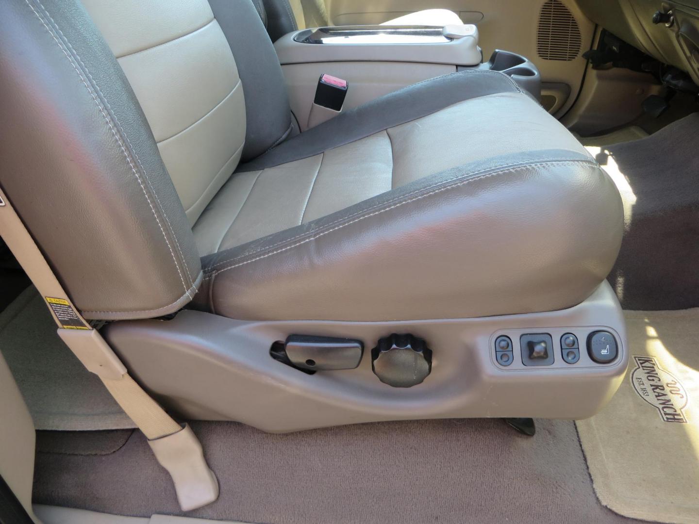 2003 Blue Ford Excursion Eddie Bauer 6.0L 4WD (1FMSU45PX3E) with an 6.0L V8 OHV 32V TURBO DIESEL engine, 5-Speed Automatic Overdrive transmission, located at 2630 Grass Valley Highway, Auburn, CA, 95603, (530) 508-5100, 38.937893, -121.095482 - Rare to find an Excursion especially like this... Extremely Clean 6.0L with ARP head studs, aluminum radiator, Lifted, Fuel wheels, Open Range AT tires, Bilstein Shocks, Amp power steps, Custom front and rear bumpers, 15K Warn Winch, Piaa Lights, RV Towable, Brake Controller, Edge Tuner CA legal, Ex - Photo#63
