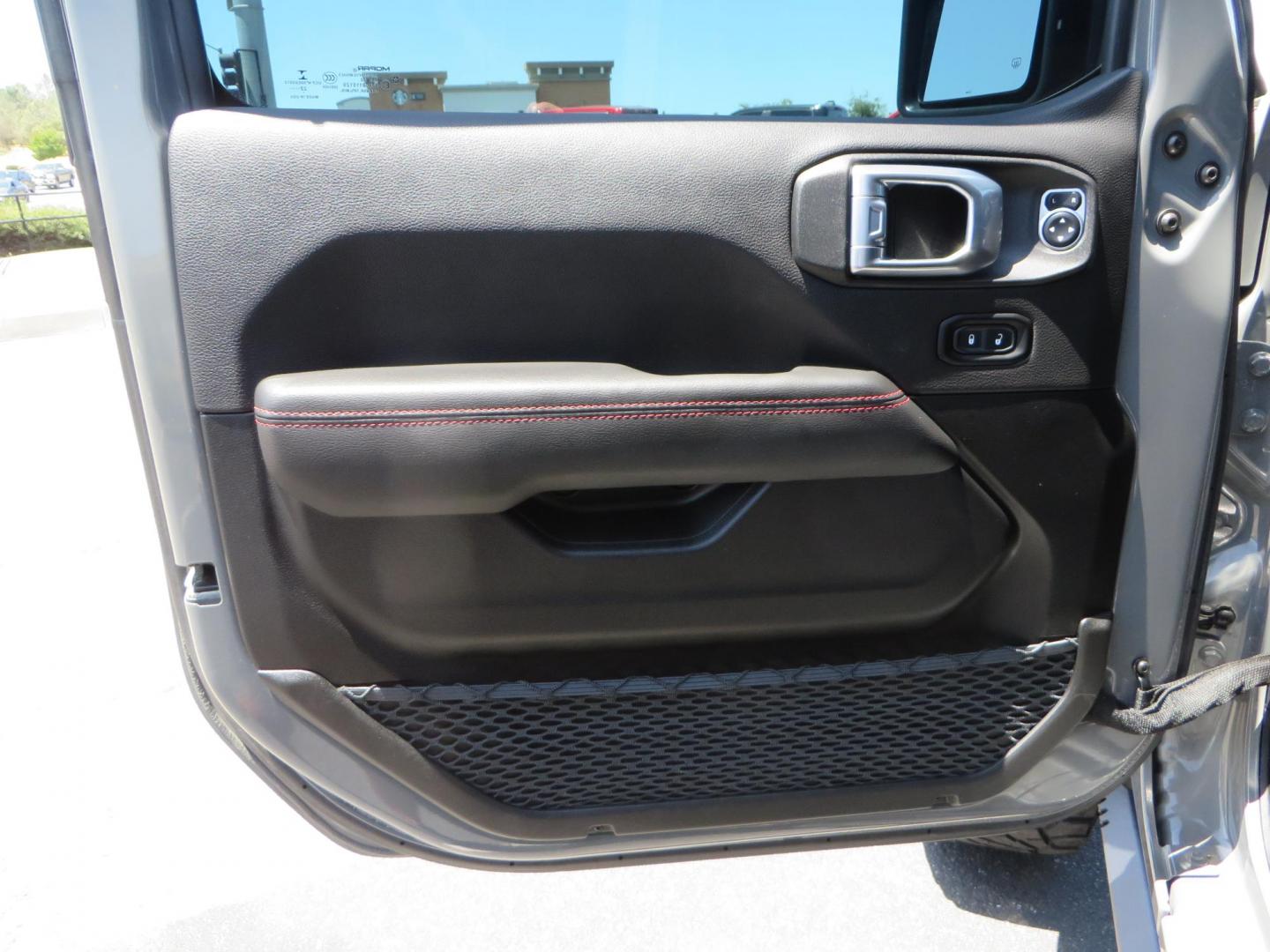 2023 Gray /Black Jeep Wrangler Unlimited Rubicon (1C4HJXFG8PW) with an 3.6L V6 DOHC 24V FFV engine, 6A transmission, located at 2630 Grass Valley Highway, Auburn, CA, 95603, (530) 508-5100, 38.937893, -121.095482 - Features a 3.5" JKS suspension system, Fox shocks, 17" Method Race wheels, 37" Nitto Ridge Grappler tires, N-Fab EPYX running boards, Teraflex HD tire carrier, RC front & rear bumpers with led lights, and window tint. - Photo#20