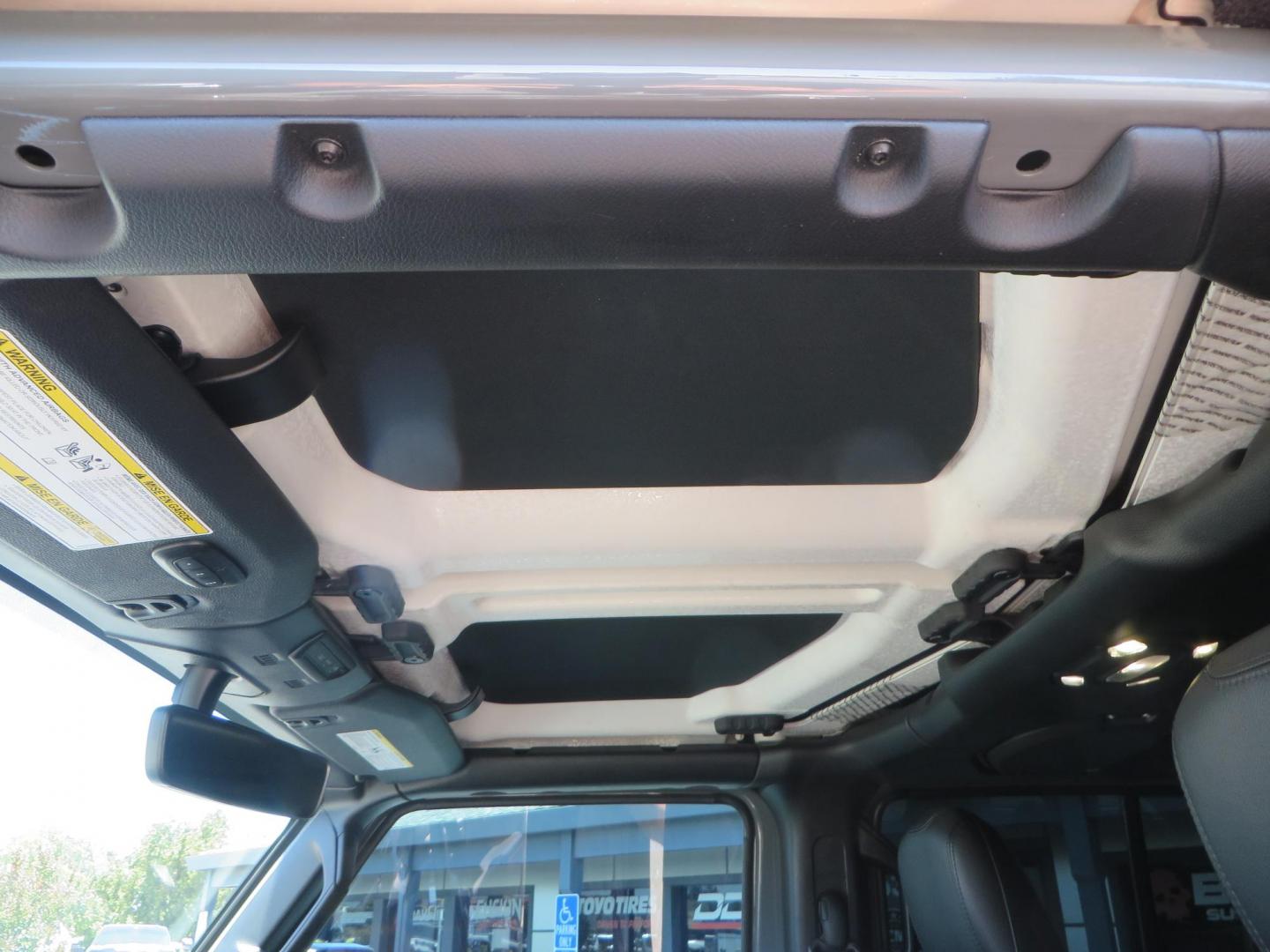 2023 Gray /Black Jeep Wrangler Unlimited Rubicon (1C4HJXFG8PW) with an 3.6L V6 DOHC 24V FFV engine, 6A transmission, located at 2630 Grass Valley Highway, Auburn, CA, 95603, (530) 508-5100, 38.937893, -121.095482 - Features a 3.5" JKS suspension system, Fox shocks, 17" Method Race wheels, 37" Nitto Ridge Grappler tires, N-Fab EPYX running boards, Teraflex HD tire carrier, RC front & rear bumpers with led lights, and window tint. - Photo#25