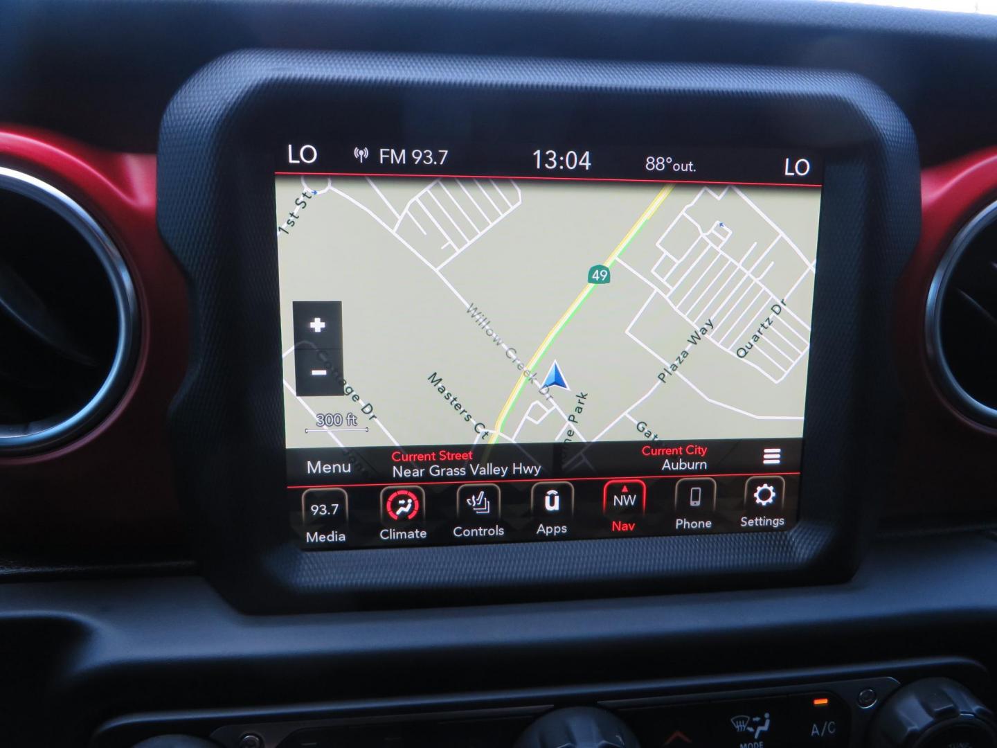 2023 Gray /Black Jeep Wrangler Unlimited Rubicon (1C4HJXFG8PW) with an 3.6L V6 DOHC 24V FFV engine, 6A transmission, located at 2630 Grass Valley Highway, Auburn, CA, 95603, (530) 508-5100, 38.937893, -121.095482 - Features a 3.5" JKS suspension system, Fox shocks, 17" Method Race wheels, 37" Nitto Ridge Grappler tires, N-Fab EPYX running boards, Teraflex HD tire carrier, RC front & rear bumpers with led lights, and window tint. - Photo#31