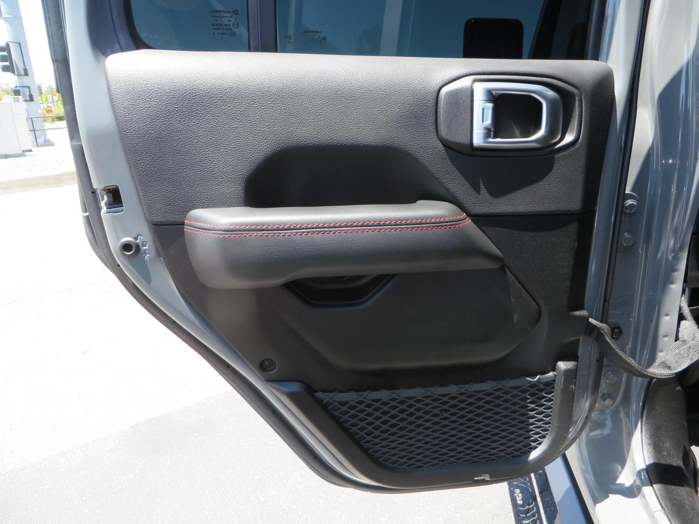 2023 Gray /Black Jeep Wrangler Unlimited Rubicon (1C4HJXFG8PW) with an 3.6L V6 DOHC 24V FFV engine, 6A transmission, located at 2630 Grass Valley Highway, Auburn, CA, 95603, (530) 508-5100, 38.937893, -121.095482 - Features a 3.5" JKS suspension system, Fox shocks, 17" Method Race wheels, 37" Nitto Ridge Grappler tires, N-Fab EPYX running boards, Teraflex HD tire carrier, RC front & rear bumpers with led lights, and window tint. - Photo#42