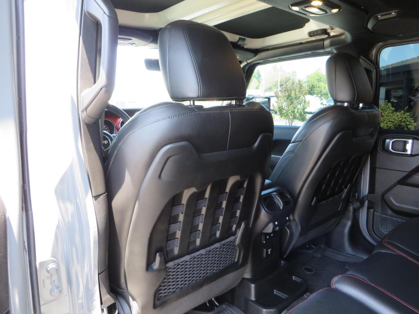 2023 Gray /Black Jeep Wrangler Unlimited Rubicon (1C4HJXFG8PW) with an 3.6L V6 DOHC 24V FFV engine, 6A transmission, located at 2630 Grass Valley Highway, Auburn, CA, 95603, (530) 508-5100, 38.937893, -121.095482 - Features a 3.5" JKS suspension system, Fox shocks, 17" Method Race wheels, 37" Nitto Ridge Grappler tires, N-Fab EPYX running boards, Teraflex HD tire carrier, RC front & rear bumpers with led lights, and window tint. - Photo#45