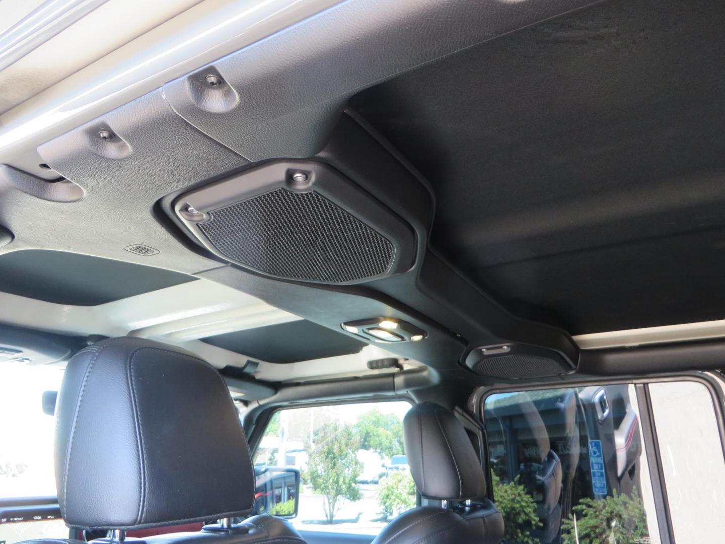 2023 Gray /Black Jeep Wrangler Unlimited Rubicon (1C4HJXFG8PW) with an 3.6L V6 DOHC 24V FFV engine, 6A transmission, located at 2630 Grass Valley Highway, Auburn, CA, 95603, (530) 508-5100, 38.937893, -121.095482 - Features a 3.5" JKS suspension system, Fox shocks, 17" Method Race wheels, 37" Nitto Ridge Grappler tires, N-Fab EPYX running boards, Teraflex HD tire carrier, RC front & rear bumpers with led lights, and window tint. - Photo#46