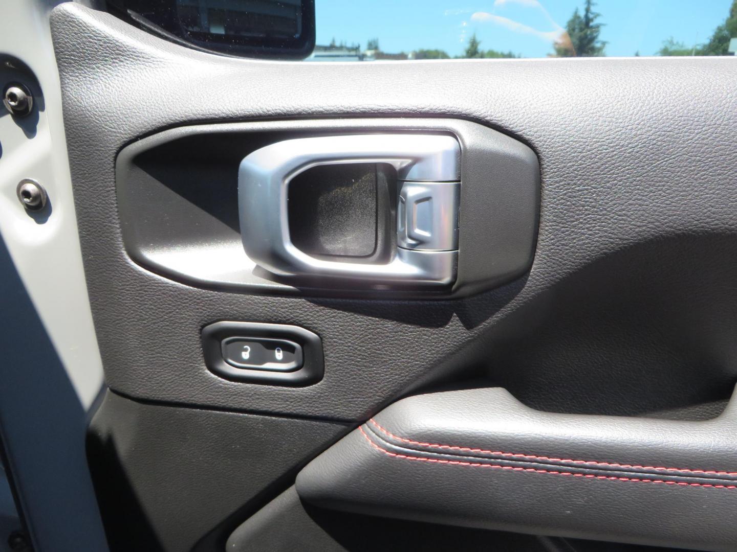 2023 Gray /Black Jeep Wrangler Unlimited Rubicon (1C4HJXFG8PW) with an 3.6L V6 DOHC 24V FFV engine, 6A transmission, located at 2630 Grass Valley Highway, Auburn, CA, 95603, (530) 508-5100, 38.937893, -121.095482 - Features a 3.5" JKS suspension system, Fox shocks, 17" Method Race wheels, 37" Nitto Ridge Grappler tires, N-Fab EPYX running boards, Teraflex HD tire carrier, RC front & rear bumpers with led lights, and window tint. - Photo#50