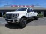 2021 White Ford F-450 SD King Ranch Crew Cab DRW 4WD (1FT8W4DT6ME) with an 6.7L V8 OHV 16V DIESEL engine, 6A transmission, located at 2630 Grass Valley Highway, Auburn, CA, 95603, (530) 508-5100, 38.937893, -121.095482 - Must see F450 King Ranch sitting on 37" Nitto Ridge Grappler tires wrapped around 22" American Force wheels, 2.5" King Remote reservoir Coilovers, King 2.5 adjustable shocks, King dual steering stabilizers, and window tint. - Photo#0