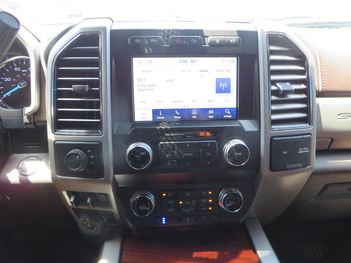2021 White Ford F-450 SD King Ranch Crew Cab DRW 4WD (1FT8W4DT6ME) with an 6.7L V8 OHV 16V DIESEL engine, 6A transmission, located at 2630 Grass Valley Highway, Auburn, CA, 95603, (530) 508-5100, 38.937893, -121.095482 - Must see F450 King Ranch sitting on 37" Nitto Ridge Grappler tires wrapped around 22" American Force wheels, 2.5" King Remote reservoir Coilovers, King 2.5 adjustable shocks, King dual steering stabilizers, and window tint. - Photo#36