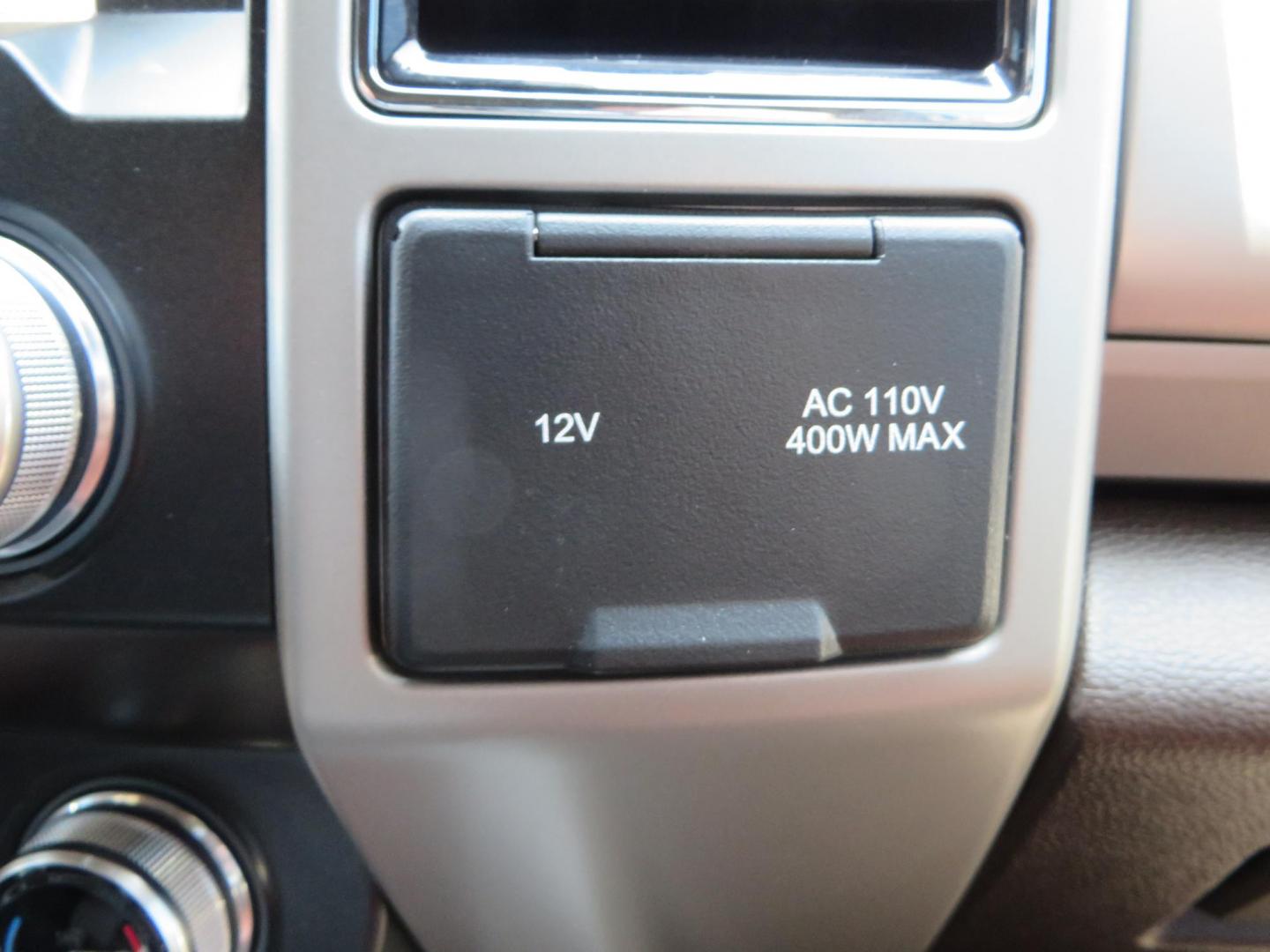 2021 White Ford F-450 SD King Ranch Crew Cab DRW 4WD (1FT8W4DT6ME) with an 6.7L V8 OHV 16V DIESEL engine, 6A transmission, located at 2630 Grass Valley Highway, Auburn, CA, 95603, (530) 508-5100, 38.937893, -121.095482 - Must see F450 King Ranch sitting on 37" Nitto Ridge Grappler tires wrapped around 22" American Force wheels, 2.5" King Remote reservoir Coilovers, King 2.5 adjustable shocks, King dual steering stabilizers, and window tint. - Photo#41