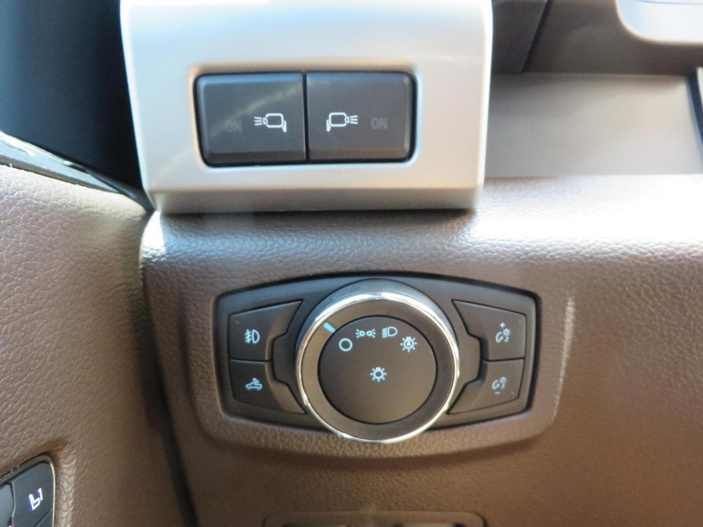 2021 White Ford F-450 SD King Ranch Crew Cab DRW 4WD (1FT8W4DT6ME) with an 6.7L V8 OHV 16V DIESEL engine, 6A transmission, located at 2630 Grass Valley Highway, Auburn, CA, 95603, (530) 508-5100, 38.937893, -121.095482 - Must see F450 King Ranch sitting on 37" Nitto Ridge Grappler tires wrapped around 22" American Force wheels, 2.5" King Remote reservoir Coilovers, King 2.5 adjustable shocks, King dual steering stabilizers, and window tint. - Photo#51