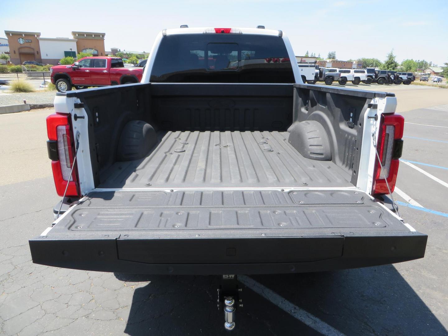2024 White Ford F-250 SD Platinum Crew Cab 4WD (1FT8W2BM0RE) with an 6.7L V8 OHV 16V DIESEL engine, 6A transmission, located at 2630 Grass Valley Highway, Auburn, CA, 95603, (530) 508-5100, 38.937893, -121.095482 - Our Shop truck is ready for a new home. We installed a Carli 3.5" E-Venture suspension system, Torsion Sway Bar, Full Progressive Spring pack, Leaf Spring Shackles, Adjustable Radius Arms, High & Low Mount Steering Stabilizers, Long Travel Air Bags, Logiq HD2 Air compressor, Logiq Air Tank with chuc - Photo#32
