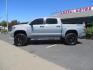 2018 Gray /Black Toyota Tundra SR5 5.7L V8 CrewMax 4WD (5TFDY5F15JX) with an 5.7L V8 DOHC 32V engine, 6A transmission, located at 2630 Grass Valley Highway, Auburn, CA, 95603, (530) 508-5100, 38.937893, -121.095482 - Lifted Tundra sitting on a Pro Comp 6" Lift kit, 37" Nitto Ridge Grappler tires, 20" Fuel Recoil wheels, N-Fab running boards, Grille Mounted Light Bar, Bilstein 5100 rear shocks, TRD dual exhaust, Fender Flarew, and window tint. - Photo#1