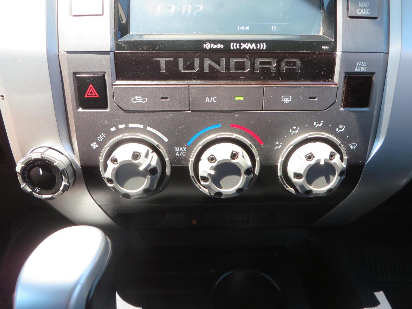 2018 Gray /Black Toyota Tundra SR5 5.7L V8 CrewMax 4WD (5TFDY5F15JX) with an 5.7L V8 DOHC 32V engine, 6A transmission, located at 2630 Grass Valley Highway, Auburn, CA, 95603, (530) 508-5100, 38.937893, -121.095482 - Lifted Tundra sitting on a Pro Comp 6" Lift kit, 37" Nitto Ridge Grappler tires, 20" Fuel Recoil wheels, N-Fab running boards, Grille Mounted Light Bar, Bilstein 5100 rear shocks, TRD dual exhaust, Fender Flarew, and window tint. - Photo#27