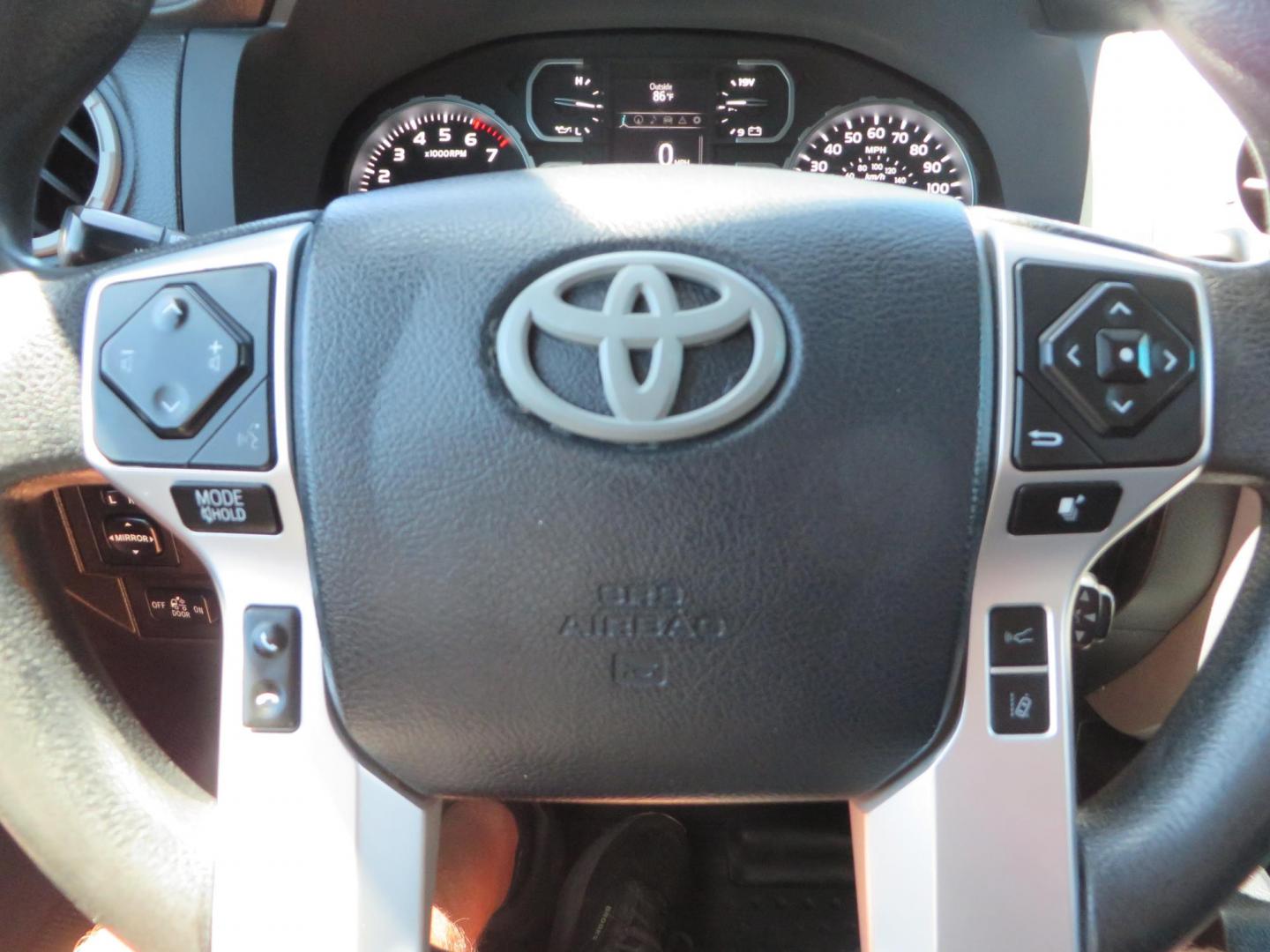 2018 Gray /Black Toyota Tundra SR5 5.7L V8 CrewMax 4WD (5TFDY5F15JX) with an 5.7L V8 DOHC 32V engine, 6A transmission, located at 2630 Grass Valley Highway, Auburn, CA, 95603, (530) 508-5100, 38.937893, -121.095482 - Lifted Tundra sitting on a Pro Comp 6" Lift kit, 37" Nitto Ridge Grappler tires, 20" Fuel Recoil wheels, N-Fab running boards, Grille Mounted Light Bar, Bilstein 5100 rear shocks, TRD dual exhaust, Fender Flarew, and window tint. - Photo#33