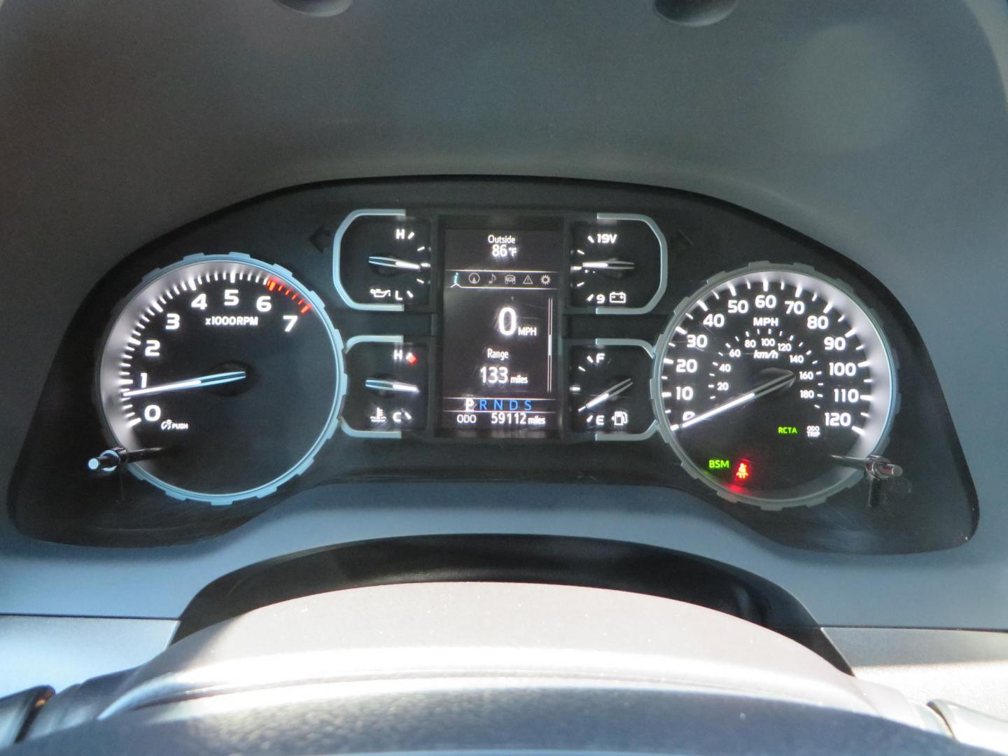 2018 Gray /Black Toyota Tundra SR5 5.7L V8 CrewMax 4WD (5TFDY5F15JX) with an 5.7L V8 DOHC 32V engine, 6A transmission, located at 2630 Grass Valley Highway, Auburn, CA, 95603, (530) 508-5100, 38.937893, -121.095482 - Lifted Tundra sitting on a Pro Comp 6" Lift kit, 37" Nitto Ridge Grappler tires, 20" Fuel Recoil wheels, N-Fab running boards, Grille Mounted Light Bar, Bilstein 5100 rear shocks, TRD dual exhaust, Fender Flarew, and window tint. - Photo#34