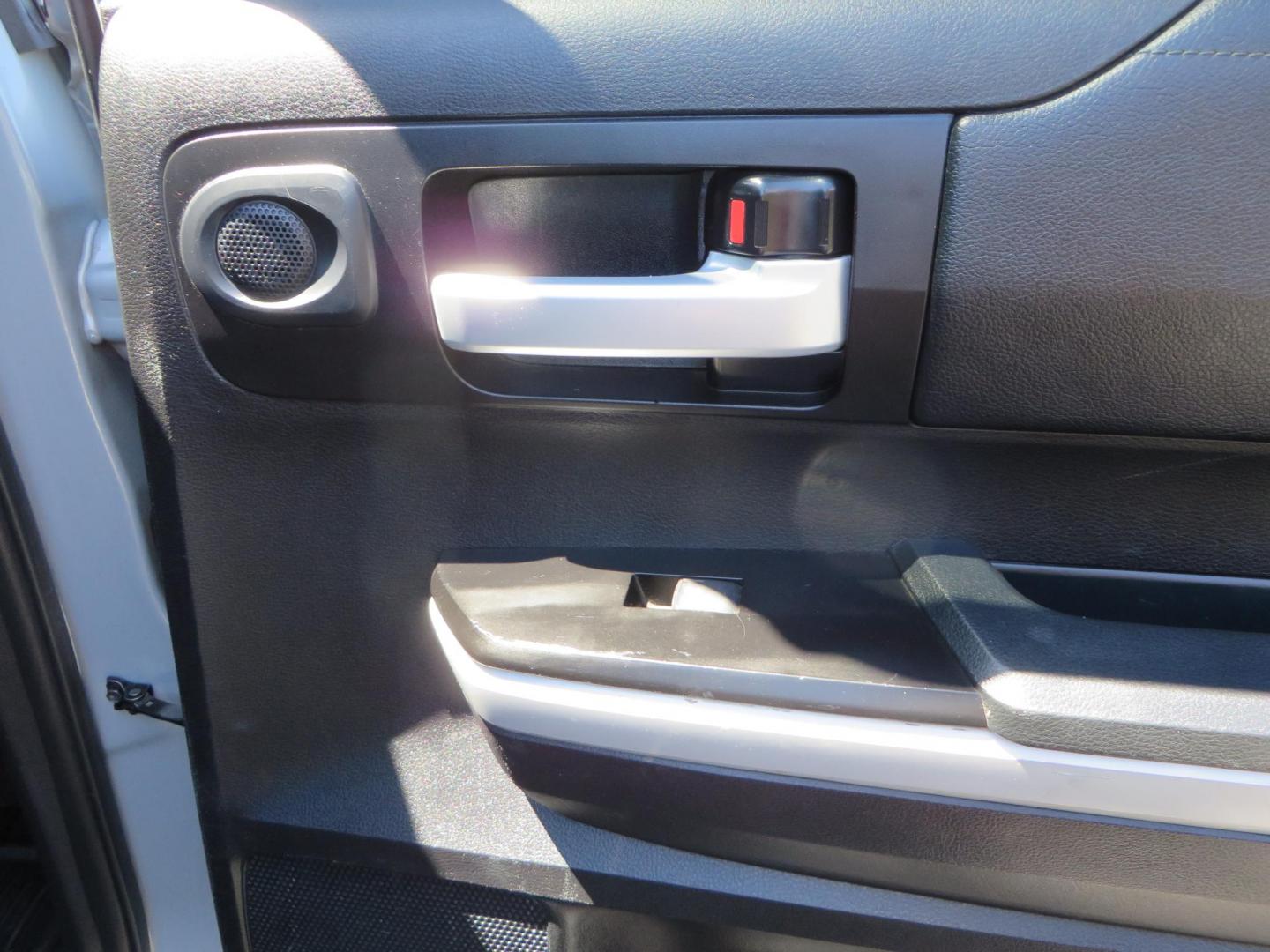 2018 Gray /Black Toyota Tundra SR5 5.7L V8 CrewMax 4WD (5TFDY5F15JX) with an 5.7L V8 DOHC 32V engine, 6A transmission, located at 2630 Grass Valley Highway, Auburn, CA, 95603, (530) 508-5100, 38.937893, -121.095482 - Lifted Tundra sitting on a Pro Comp 6" Lift kit, 37" Nitto Ridge Grappler tires, 20" Fuel Recoil wheels, N-Fab running boards, Grille Mounted Light Bar, Bilstein 5100 rear shocks, TRD dual exhaust, Fender Flarew, and window tint. - Photo#51
