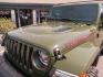 2021 Green Jeep Wrangler Unlimited Rubicon (1C4JJXFM1MW) with an 3.0L V6 DOHC 24V TURBO DIESEL engine, 6A transmission, located at 2630 Grass Valley Highway, Auburn, CA, 95603, (530) 508-5100, 38.937893, -121.095482 - Mopar lifted Diesel Rubicon with Fox shocks, HD tire carrier, Amp Power steps, Roof Rack, and color matched simulated beadlock rings. - Photo#11
