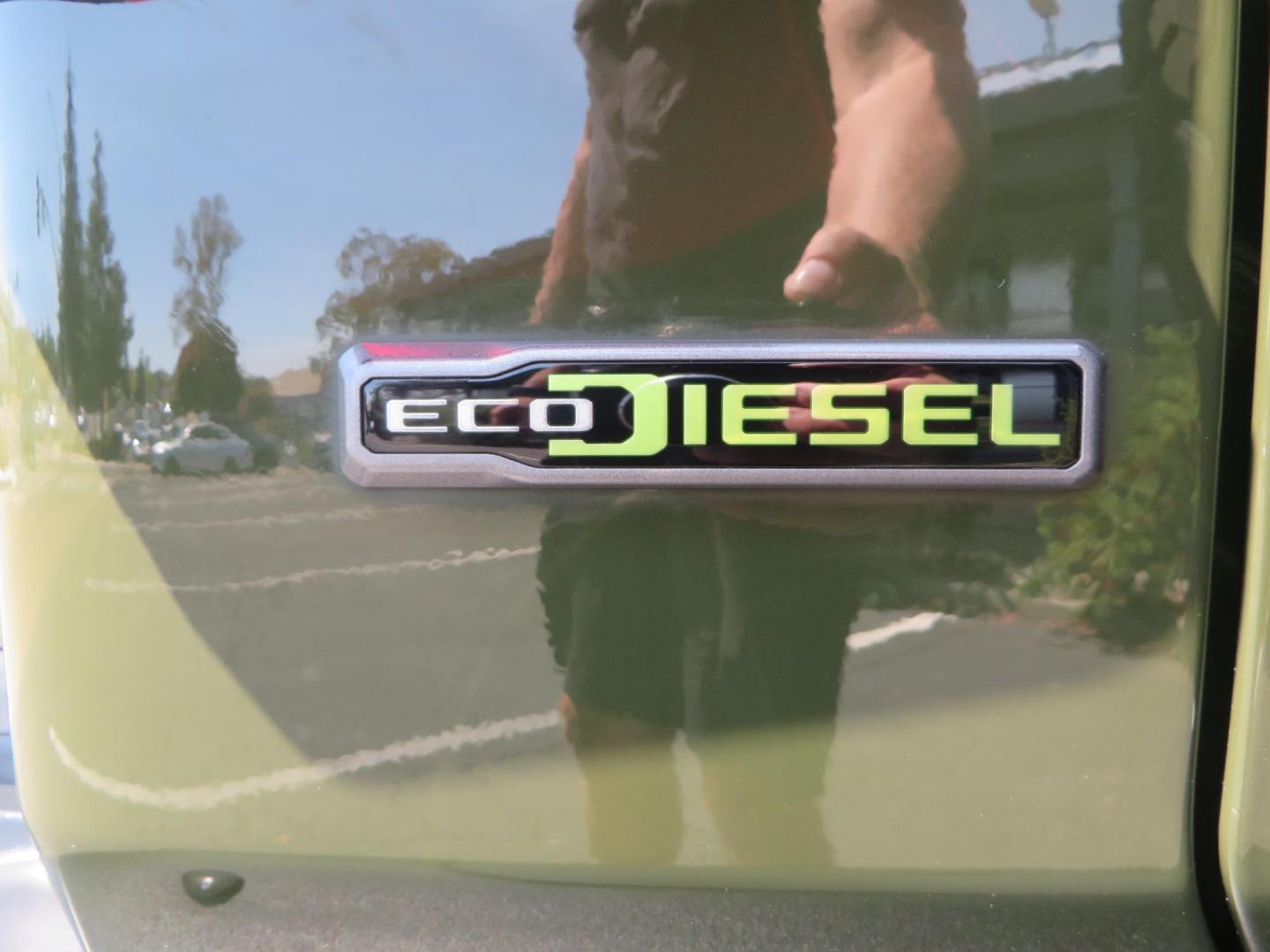 2021 Green Jeep Wrangler Unlimited Rubicon (1C4JJXFM1MW) with an 3.0L V6 DOHC 24V TURBO DIESEL engine, 6A transmission, located at 2630 Grass Valley Highway, Auburn, CA, 95603, (530) 508-5100, 38.937893, -121.095482 - Mopar lifted Diesel Rubicon with Fox shocks, HD tire carrier, Amp Power steps, Roof Rack, and color matched simulated beadlock rings. - Photo#17