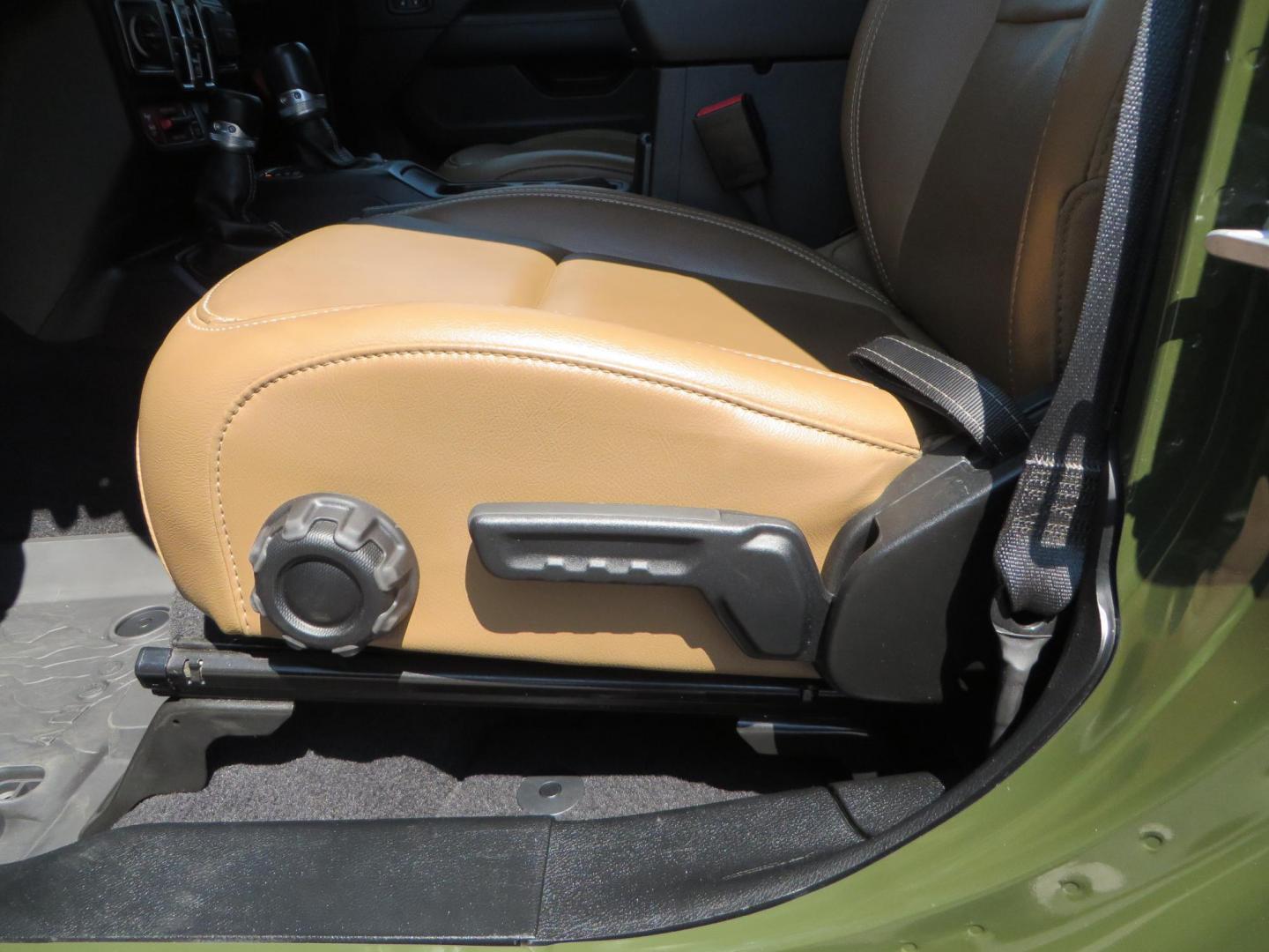 2021 Green Jeep Wrangler Unlimited Rubicon (1C4JJXFM1MW) with an 3.0L V6 DOHC 24V TURBO DIESEL engine, 6A transmission, located at 2630 Grass Valley Highway, Auburn, CA, 95603, (530) 508-5100, 38.937893, -121.095482 - Mopar lifted Diesel Rubicon with Fox shocks, HD tire carrier, Amp Power steps, Roof Rack, and color matched simulated beadlock rings. - Photo#25