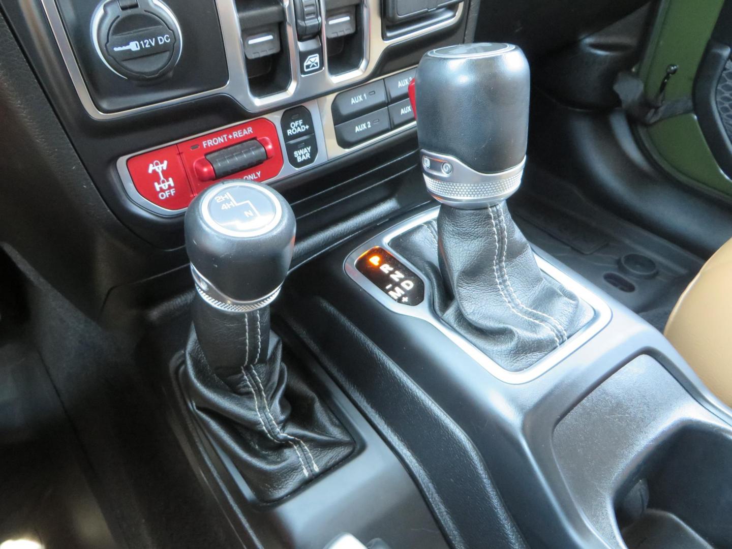 2021 Green Jeep Wrangler Unlimited Rubicon (1C4JJXFM1MW) with an 3.0L V6 DOHC 24V TURBO DIESEL engine, 6A transmission, located at 2630 Grass Valley Highway, Auburn, CA, 95603, (530) 508-5100, 38.937893, -121.095482 - Mopar lifted Diesel Rubicon with Fox shocks, HD tire carrier, Amp Power steps, Roof Rack, and color matched simulated beadlock rings. - Photo#36